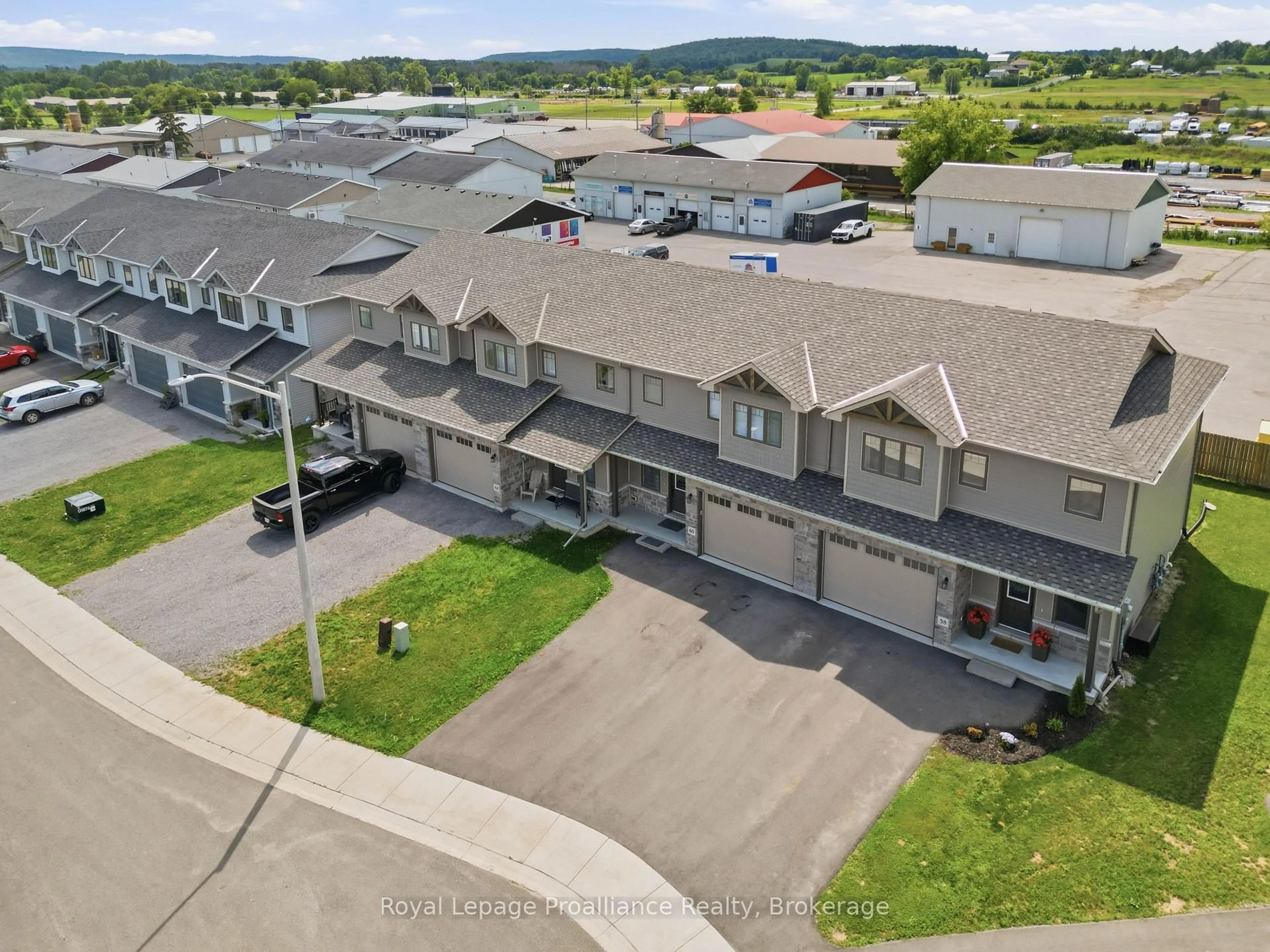 A pic from outside/outdoor area/front of a property/back of a property/a pic from drone, unknown for 58 Barley Tr, Stirling Ontario K0K 3E0