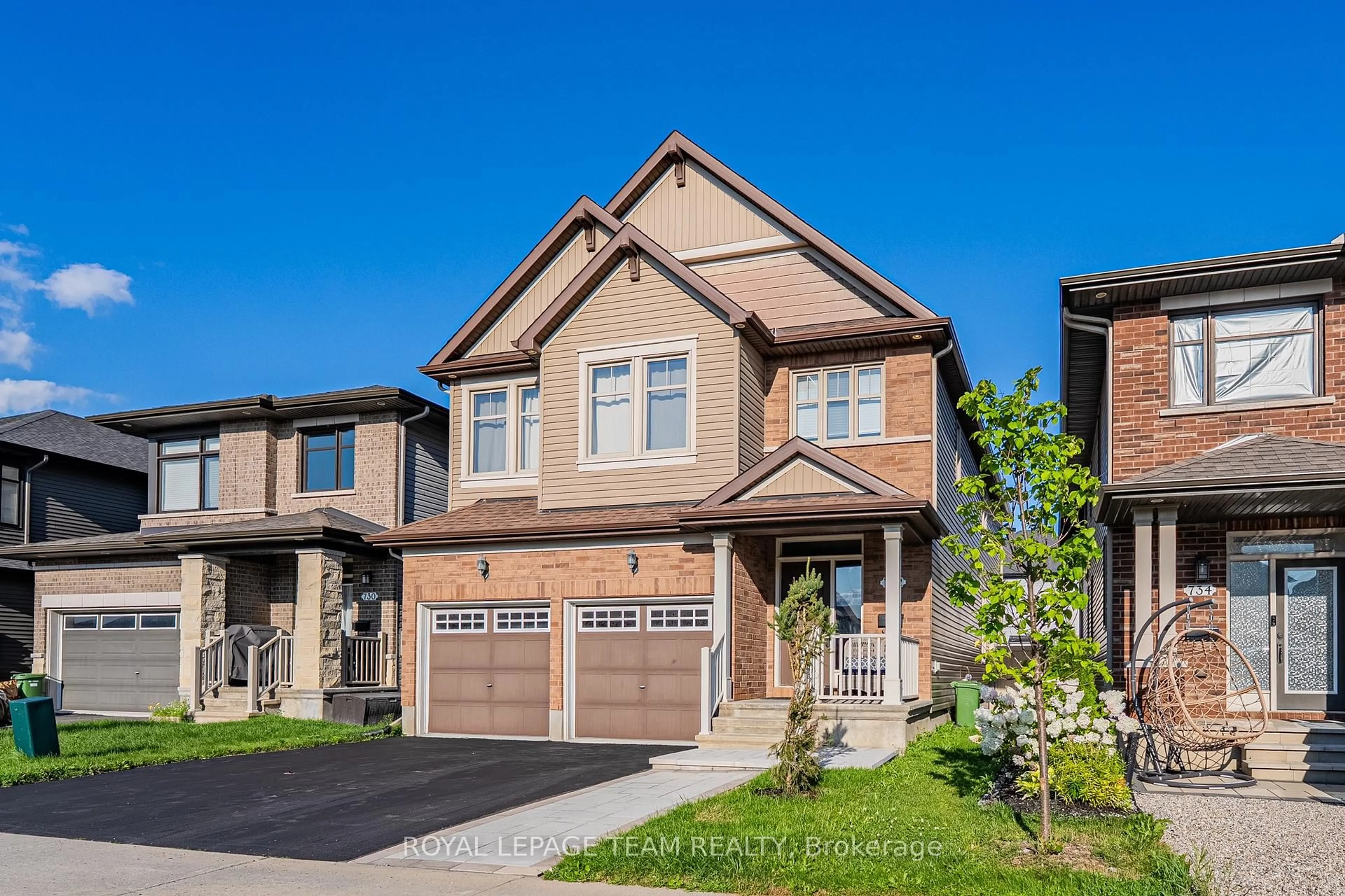 Home with brick exterior material, street for 732 Brian Good Ave, Ottawa Ontario K4M 0E3