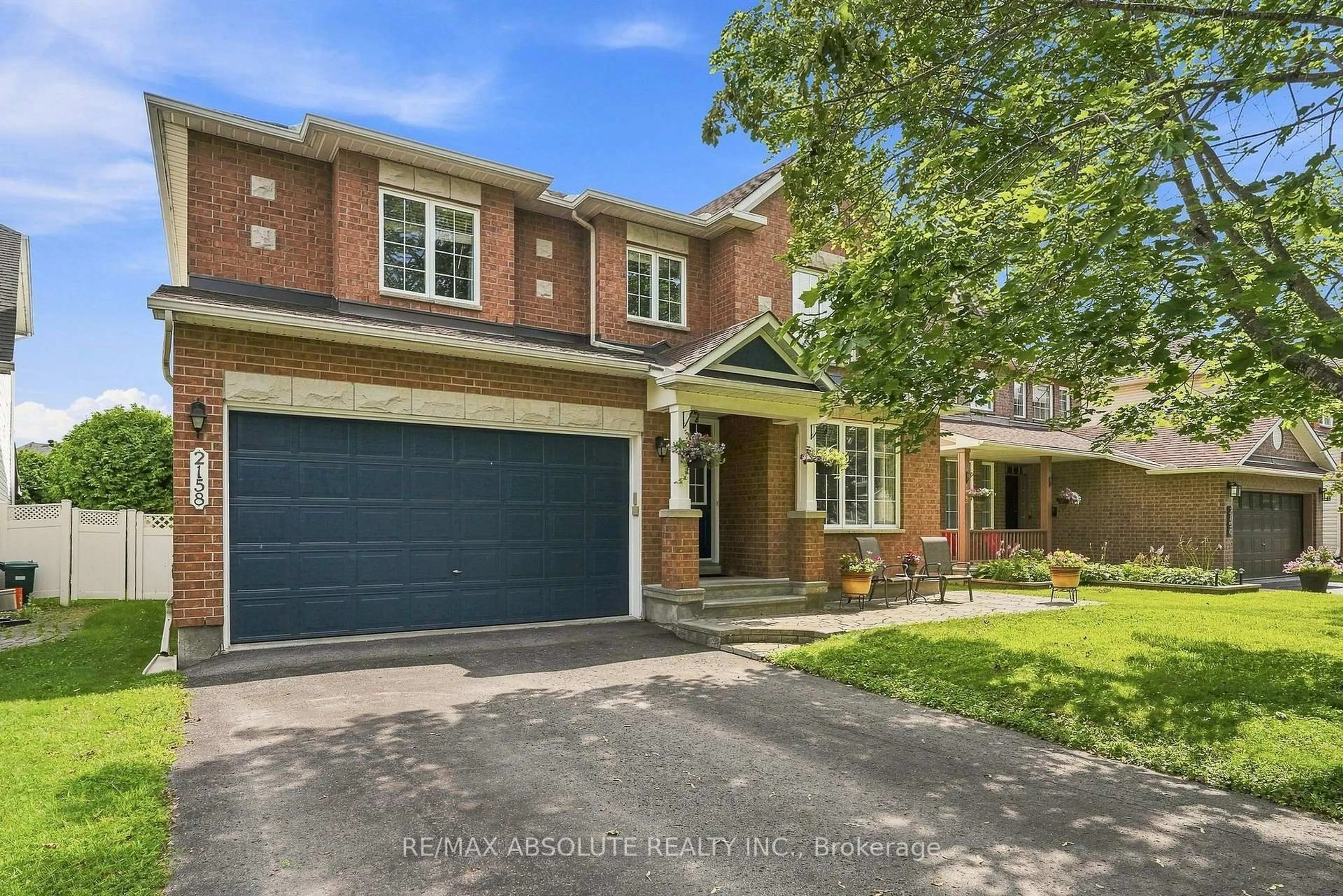 Home with brick exterior material, street for 2158 Valenceville Cres, Ottawa Ontario K4A 4K4