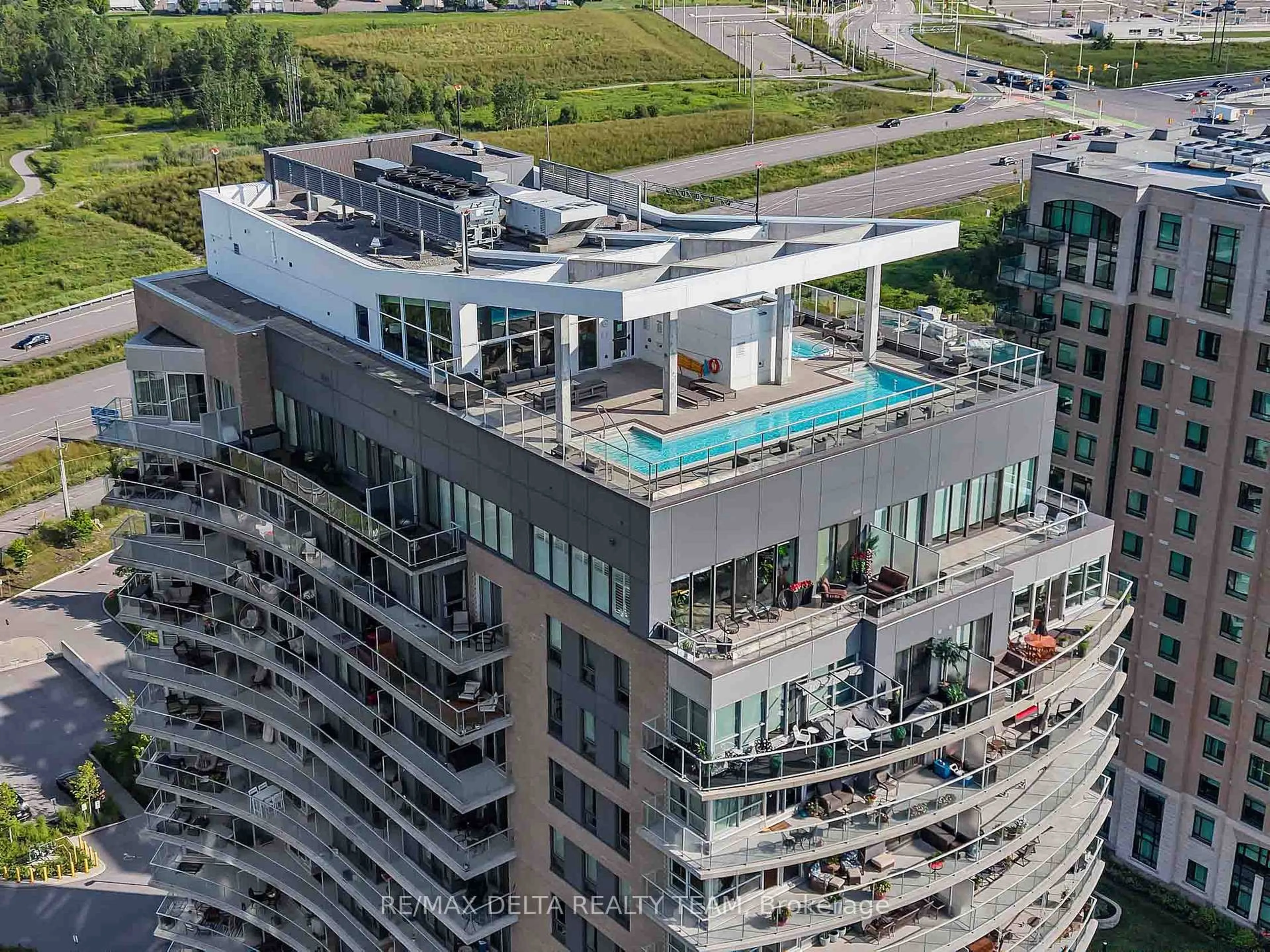 A pic from outside/outdoor area/front of a property/back of a property/a pic from drone, city buildings view from balcony for 200 Inlet Private #1208, Ottawa Ontario K4A 5H3