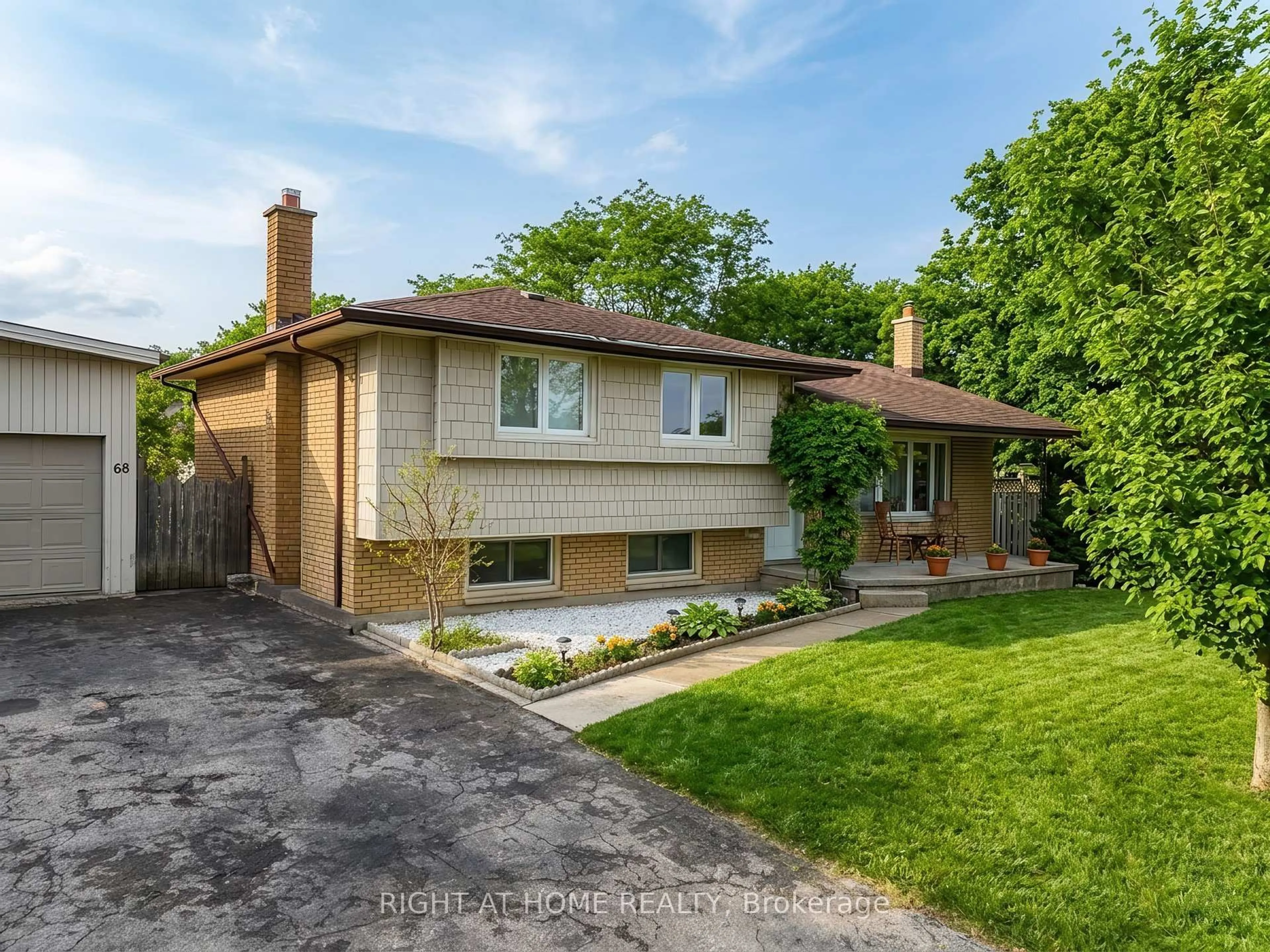 Home with brick exterior material, street for 68 Downing Cres, London South Ontario N6C 3C8