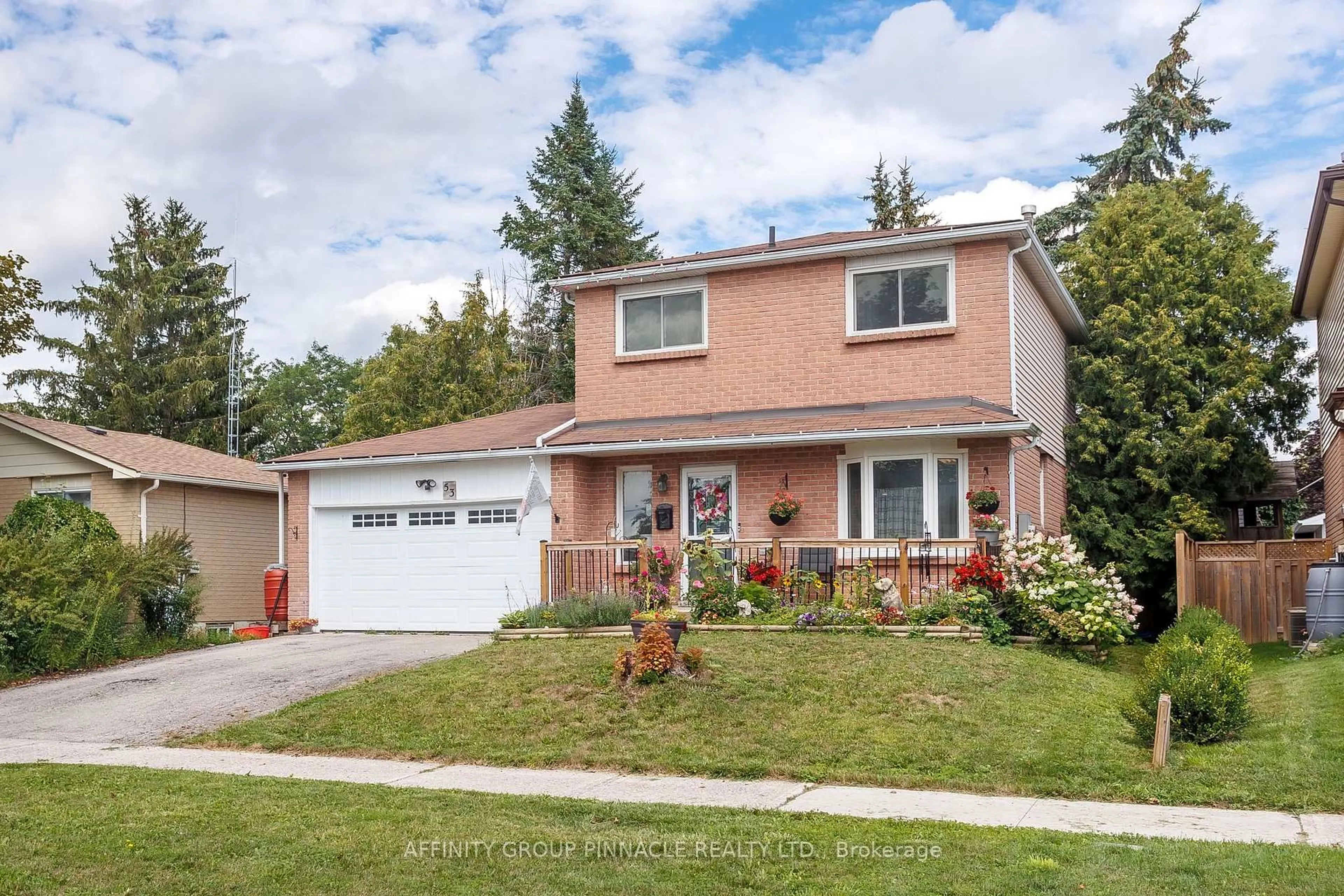 Home with vinyl exterior material, street for 53 Birch Crt, Kawartha Lakes Ontario K9V 5J3
