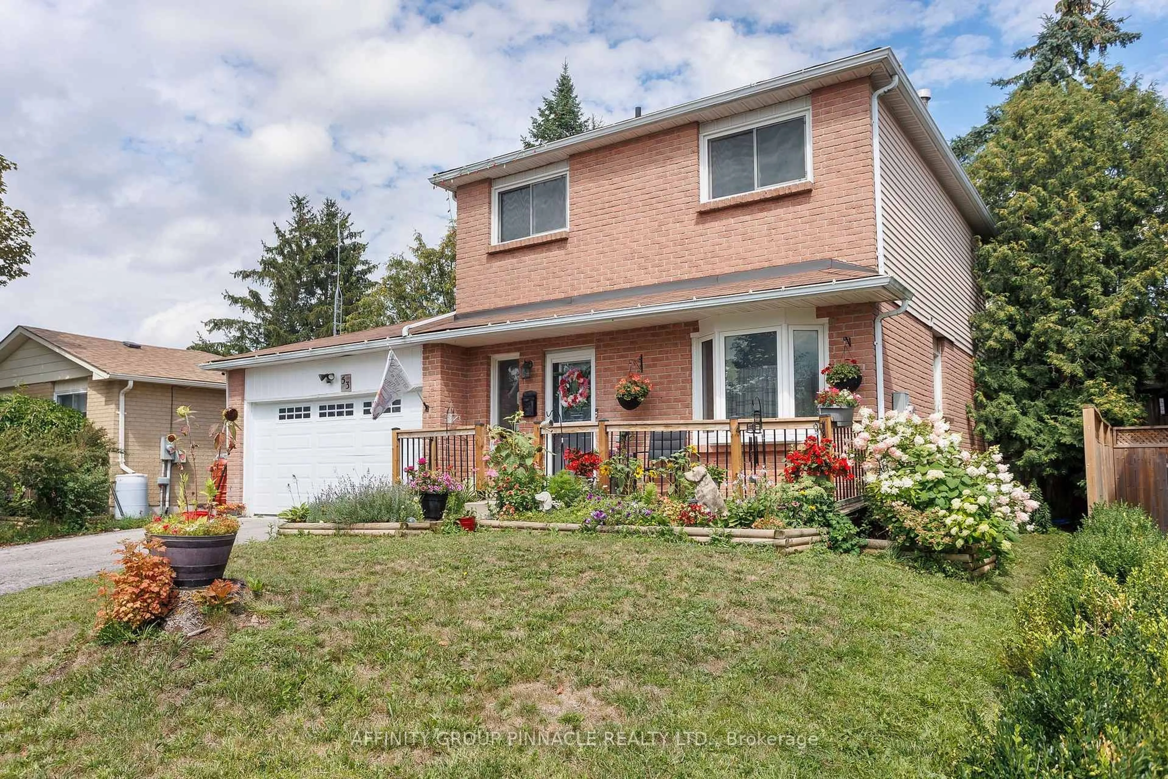 Home with brick exterior material, street for 53 Birch Crt, Kawartha Lakes Ontario K9V 5J3