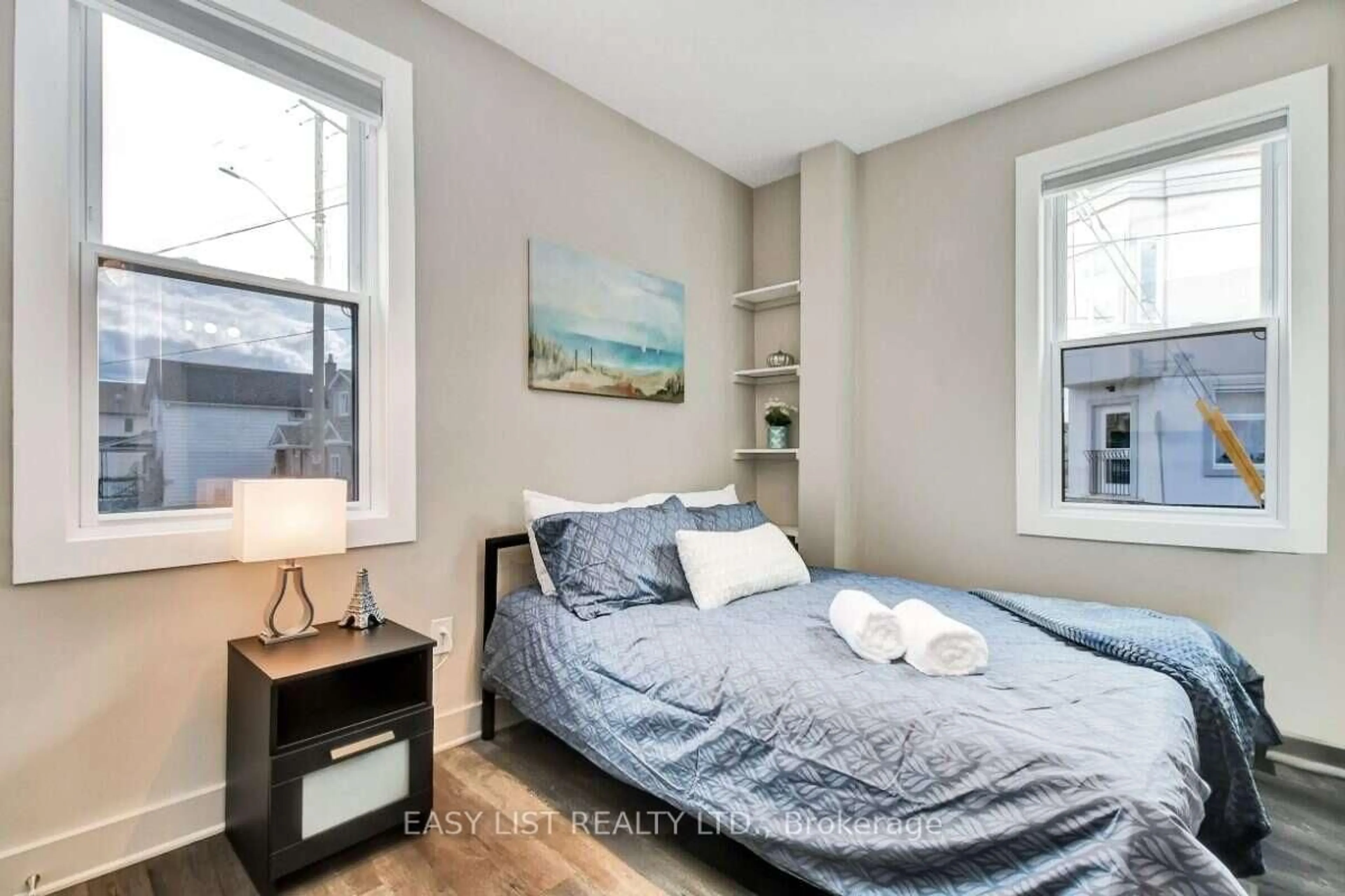 Bedroom with bed, unknown for 205 Marier Ave, Ottawa Ontario K1L 5R6