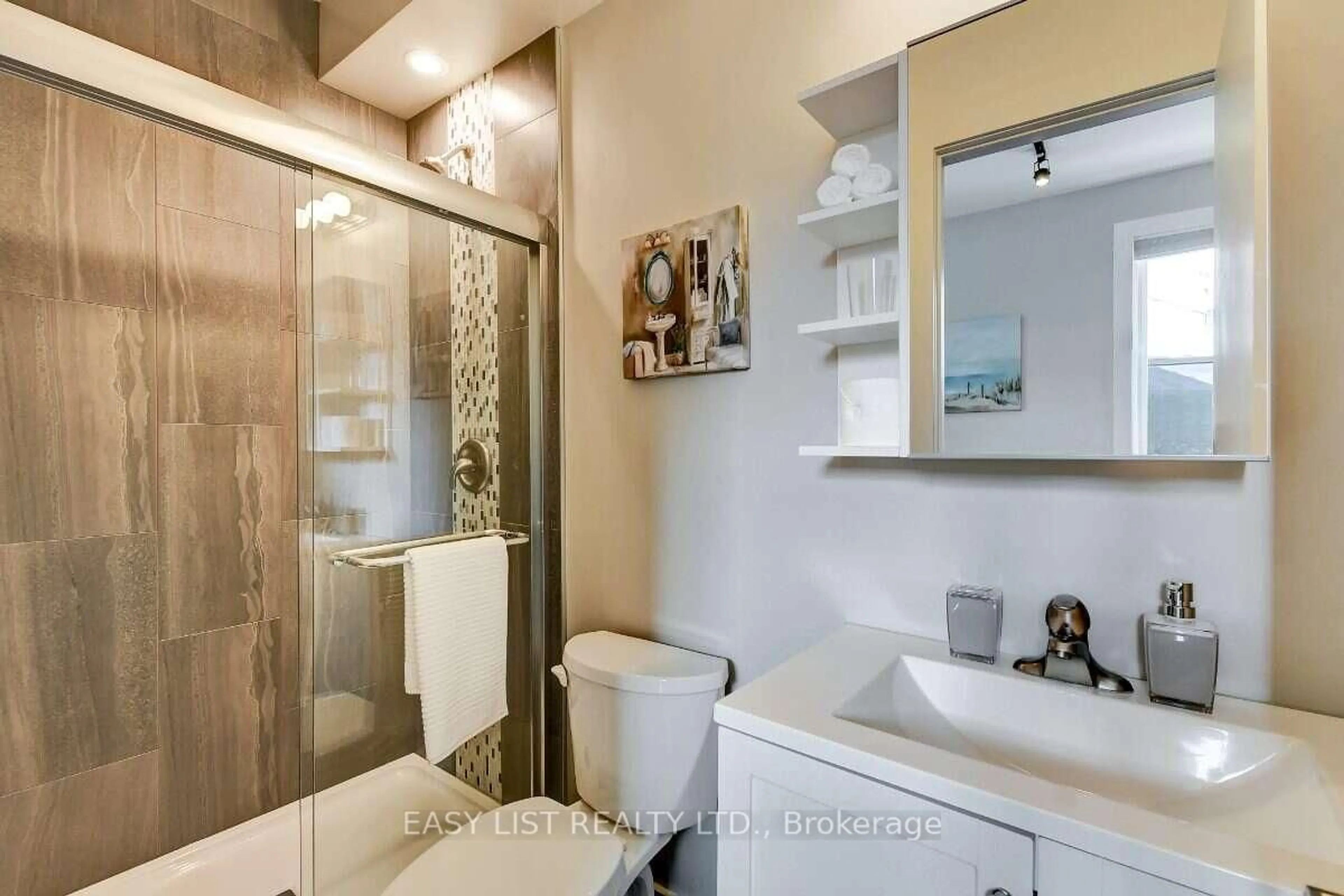 Contemporary bathroom, ceramic/tile floor for 205 Marier Ave, Ottawa Ontario K1L 5R6