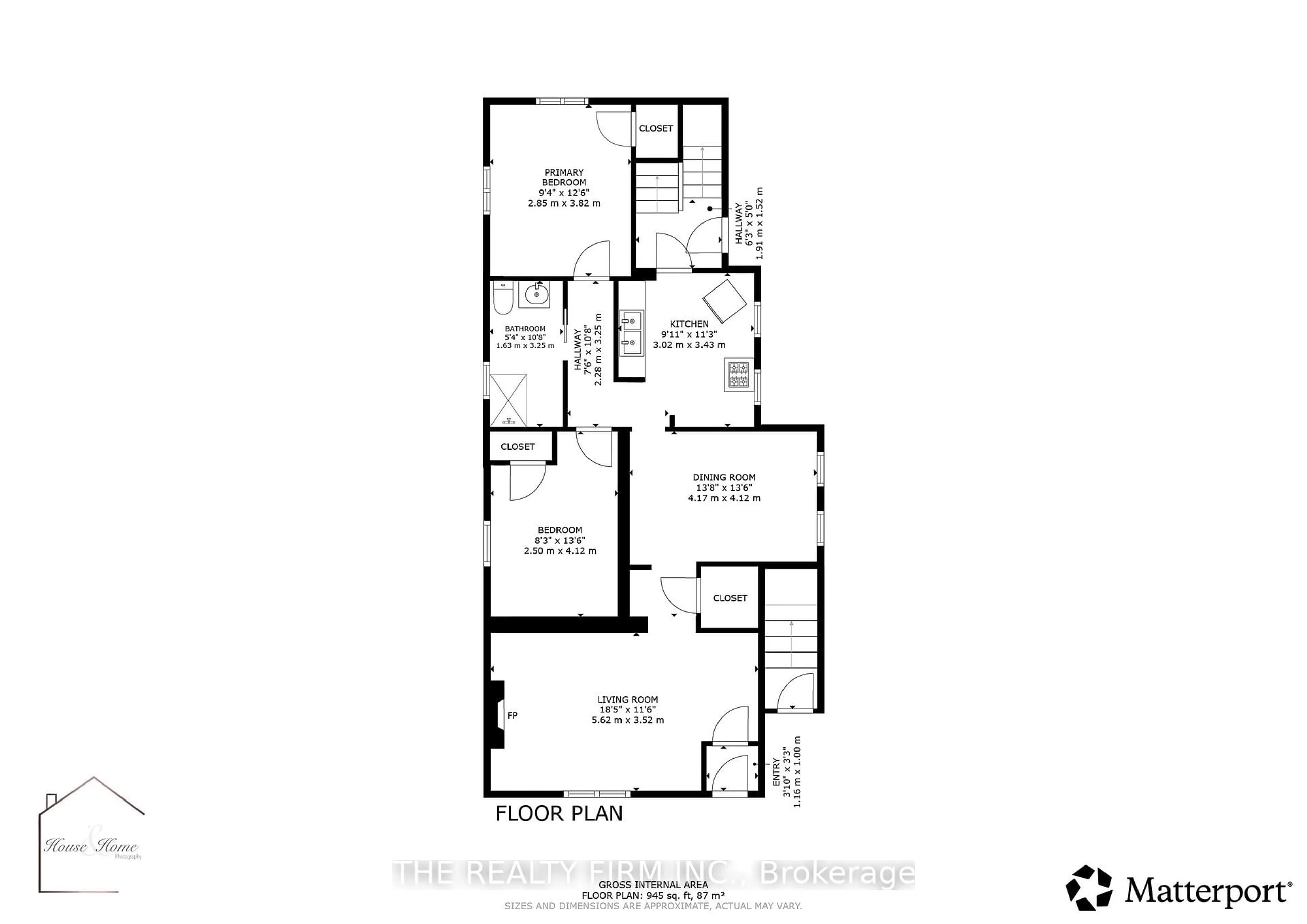 Floor plan for 772-774 Queens Ave, London East Ontario N5W 3H6