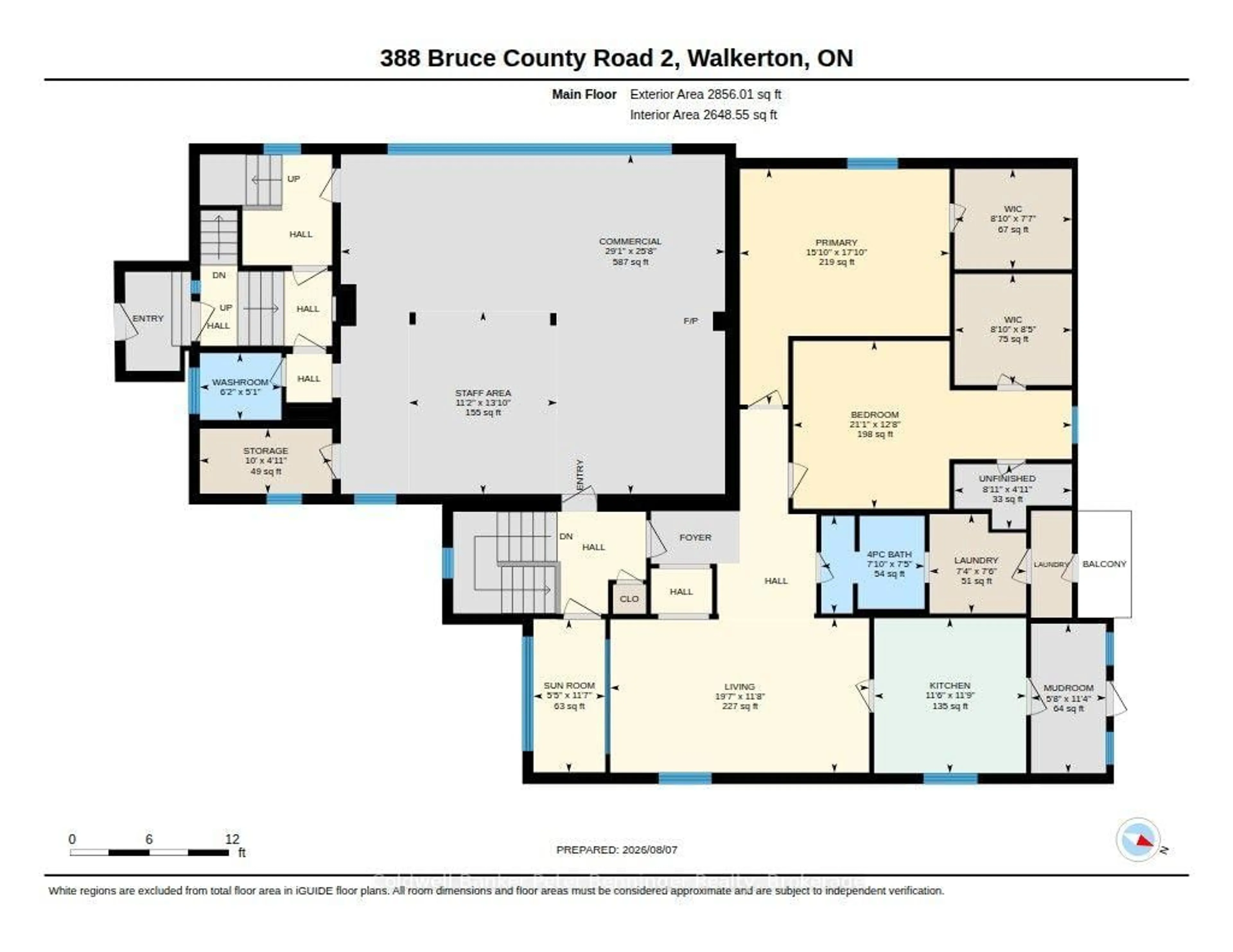 Floor plan for 388 Bruce Road 2, Brockton Ontario N0G 2V0