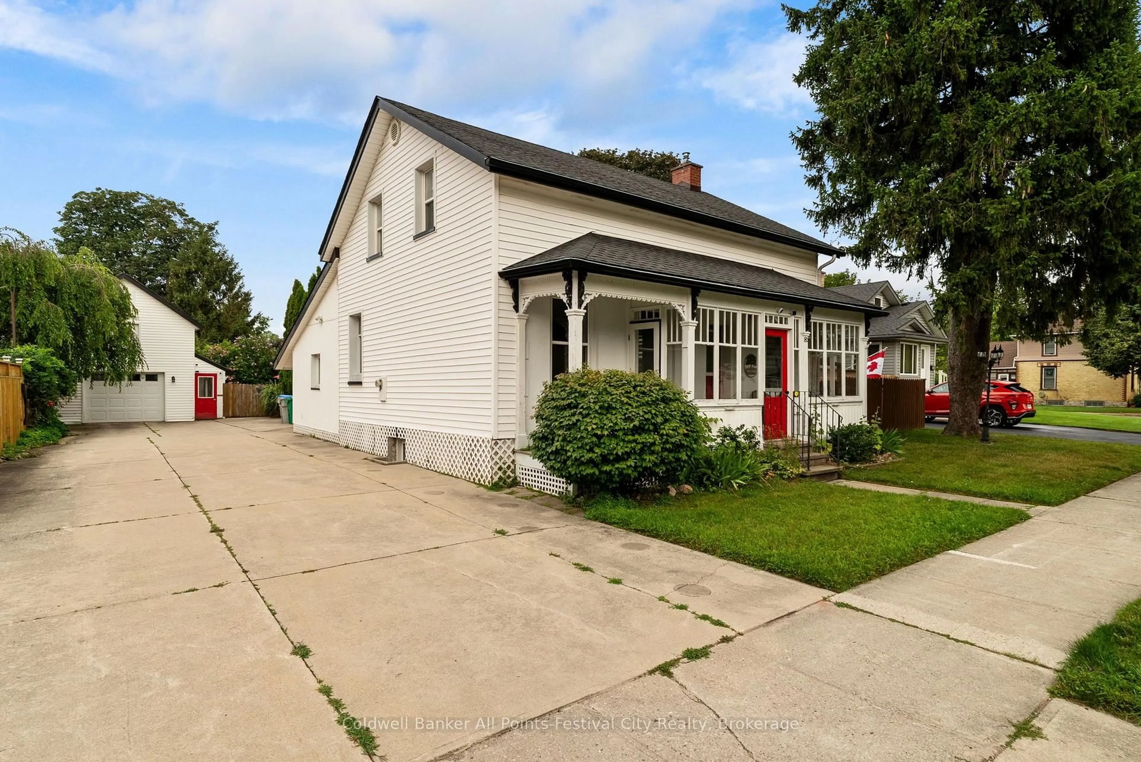 Home with brick exterior material, street for 85 Cambria Rd, Goderich Ontario N7A 2P5