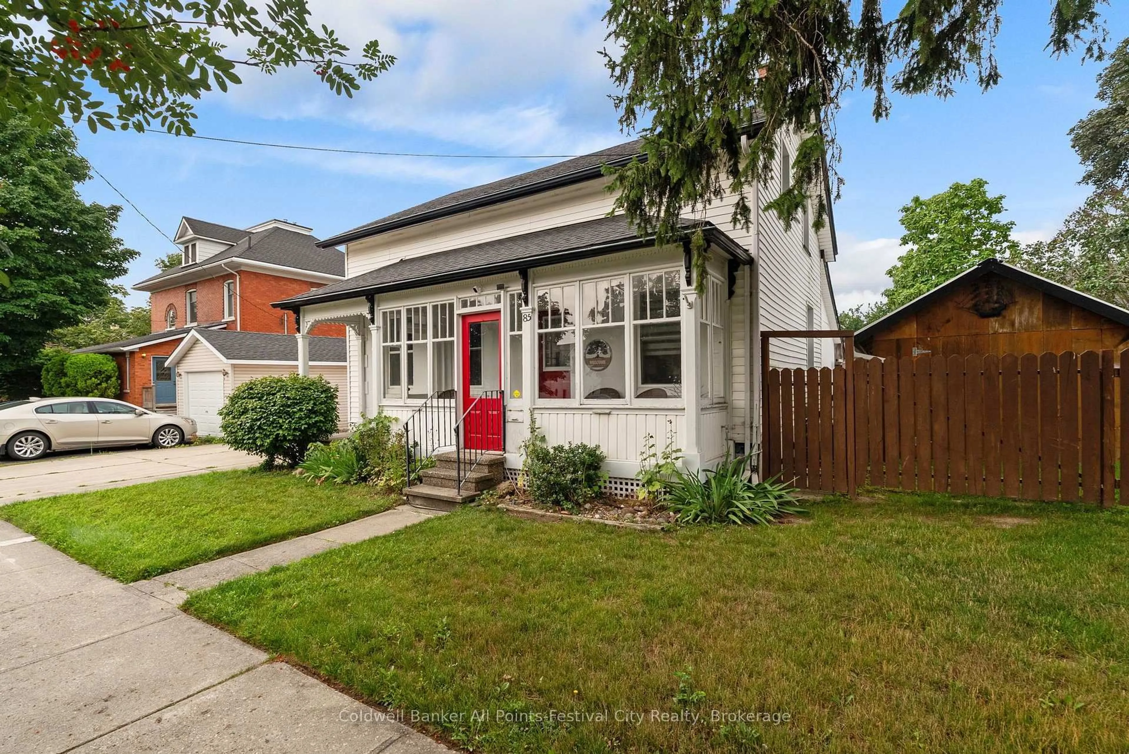 Home with brick exterior material, street for 85 Cambria Rd, Goderich Ontario N7A 2P5