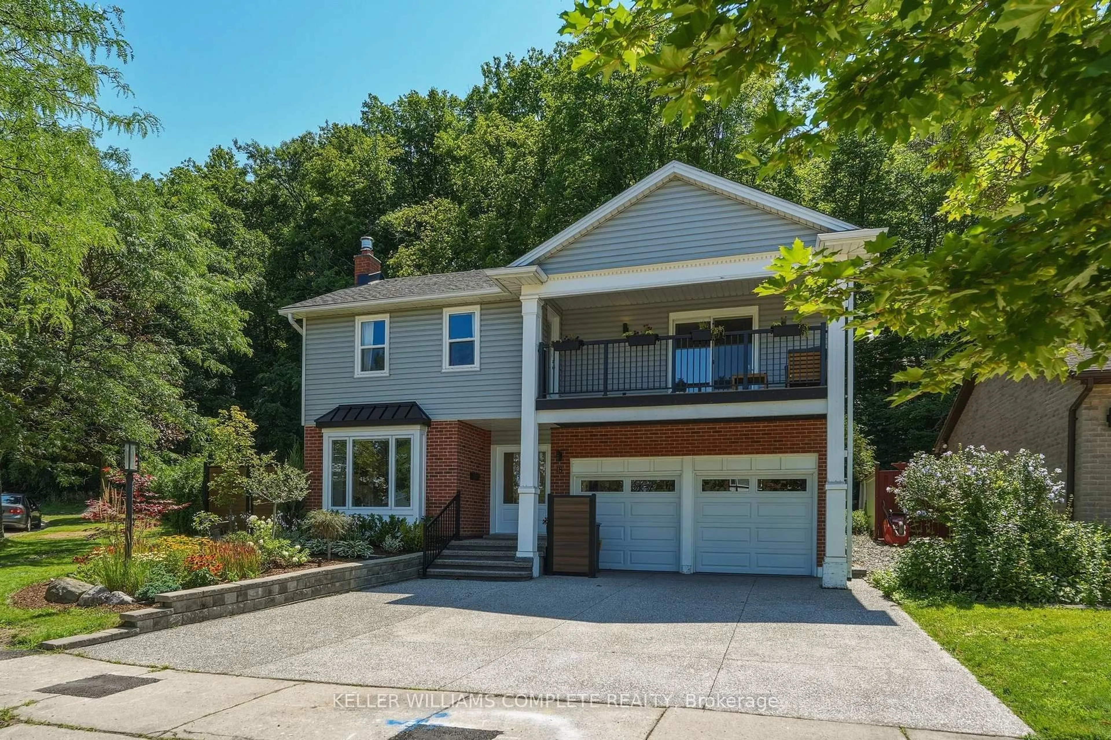 Home with brick exterior material, street for 18 Dundee Dr, Hamilton Ontario L8G 4K4