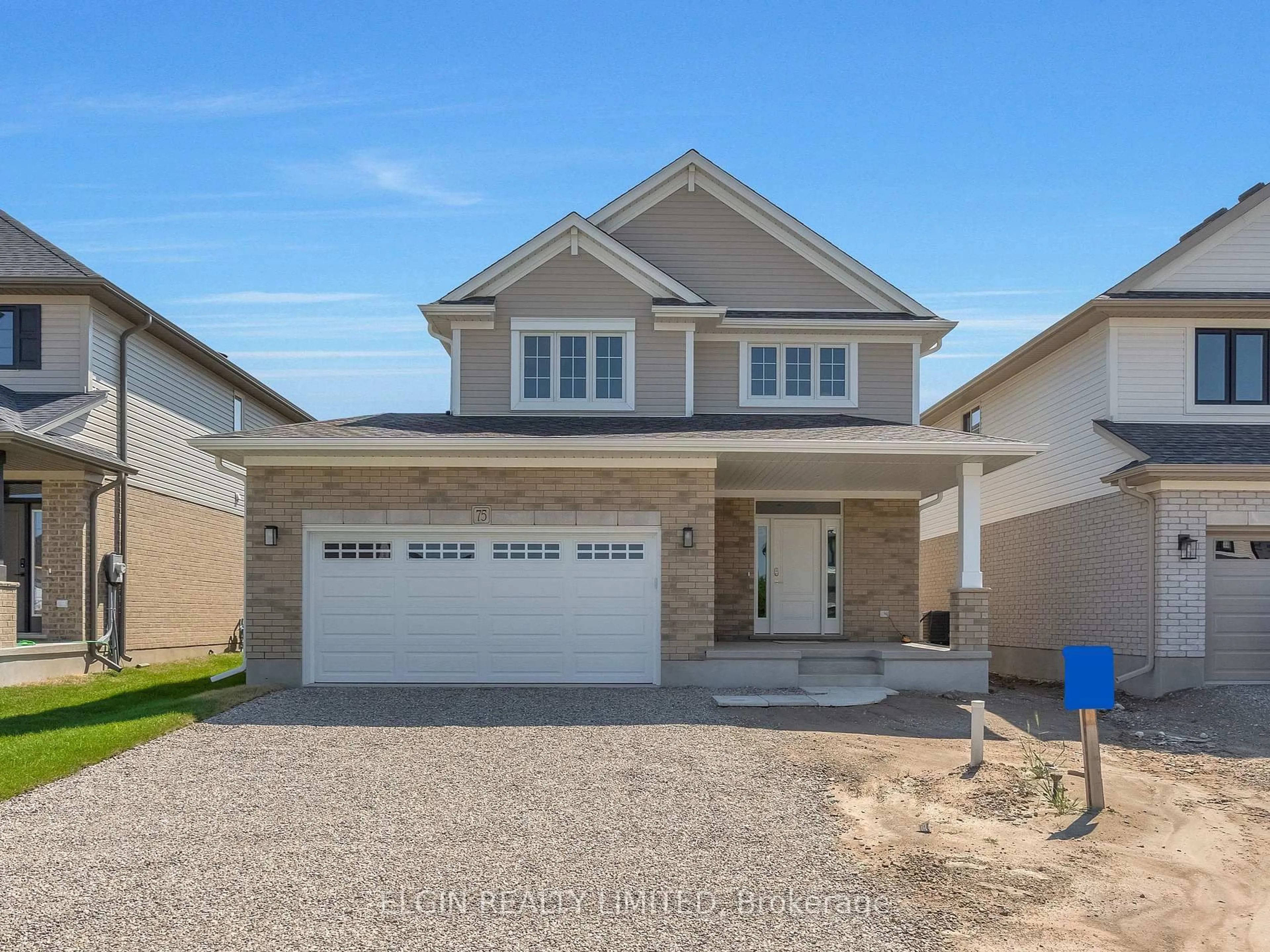 Home with brick exterior material, street for 75 Hemlock Cres, Aylmer Ontario N5H 0C2