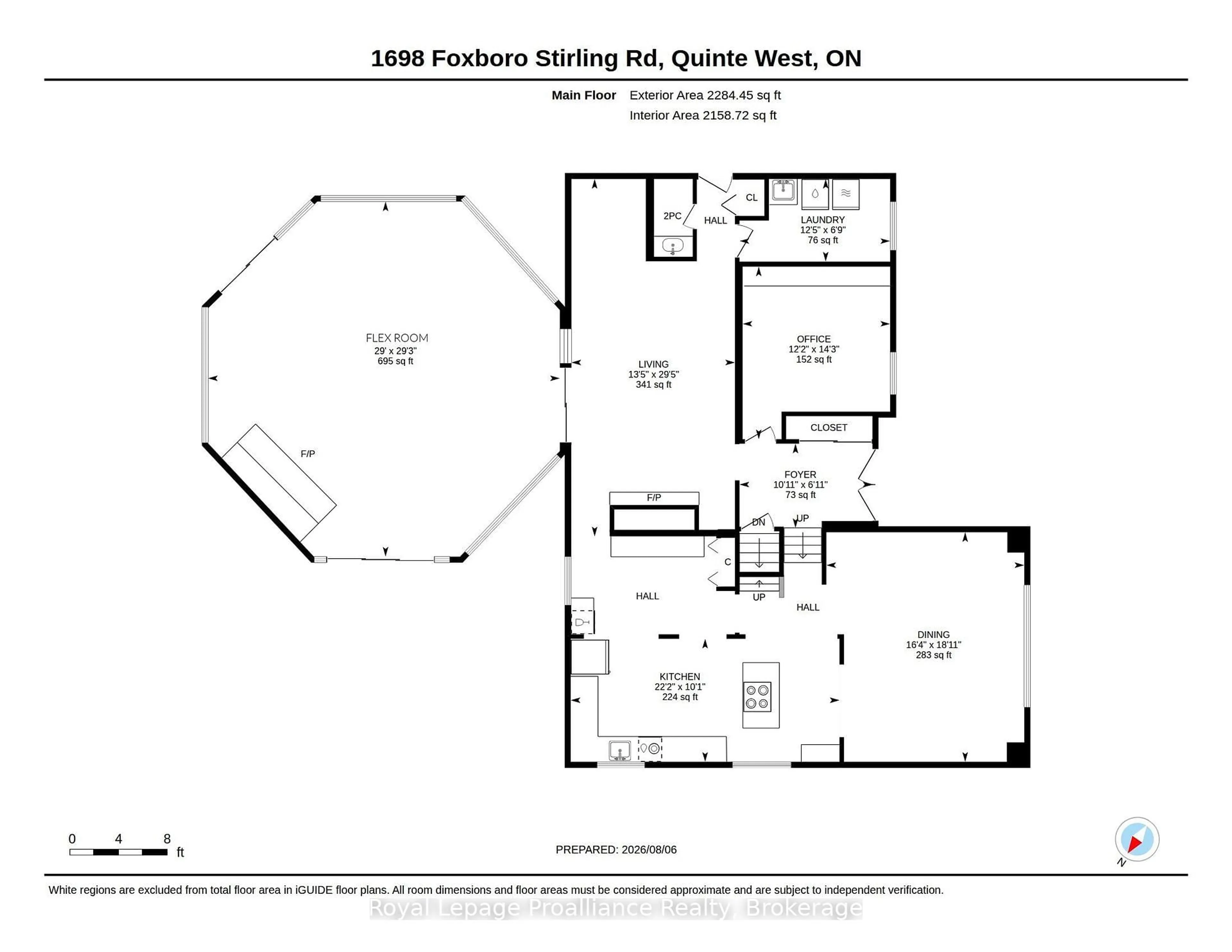 Floor plan for 1698 Foxboro-Stirling Rd, Stirling Ontario K0K 3E0