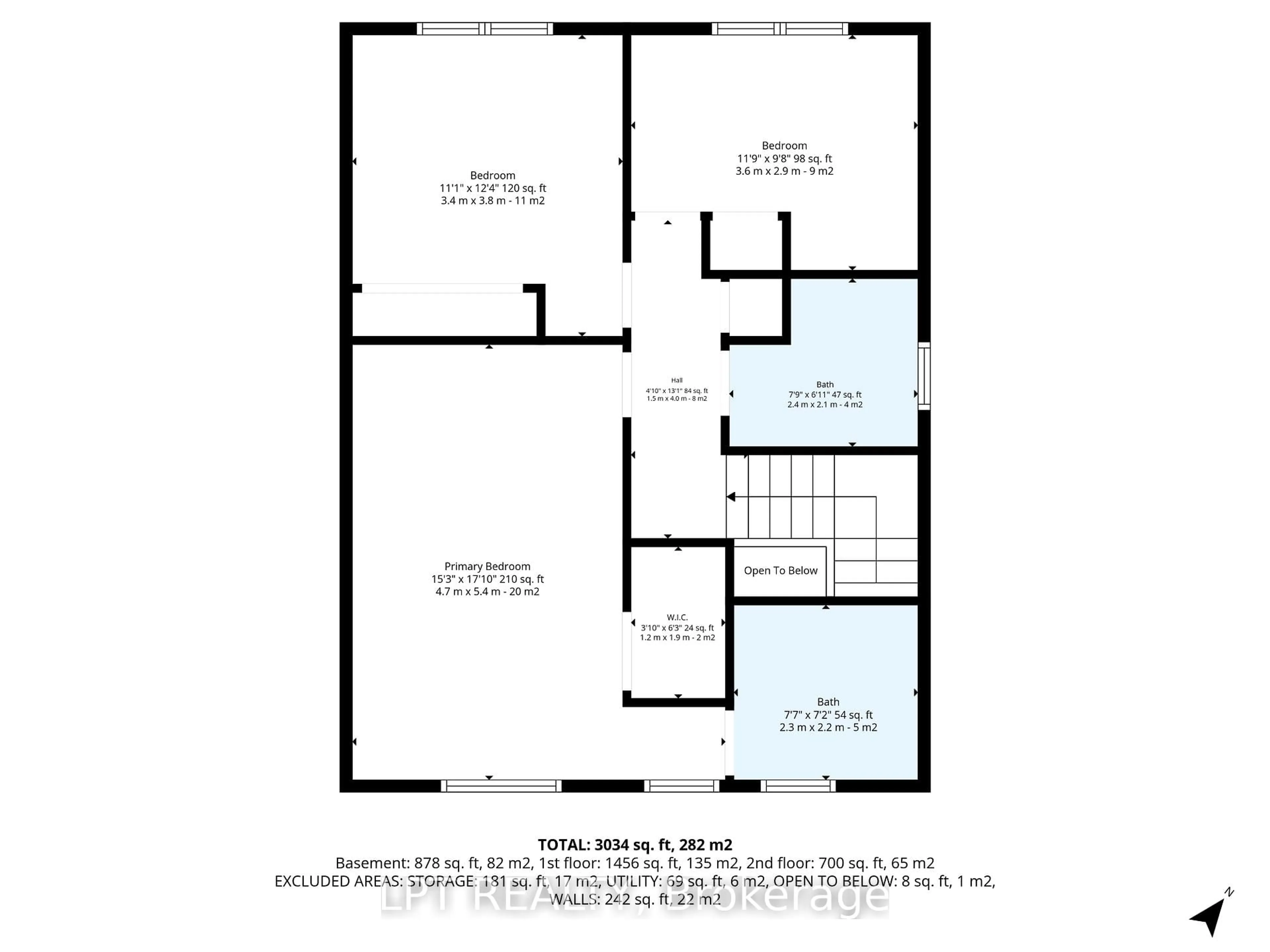 Floor plan for 11 Elderwood Tr, Ottawa Ontario K2S 1C9