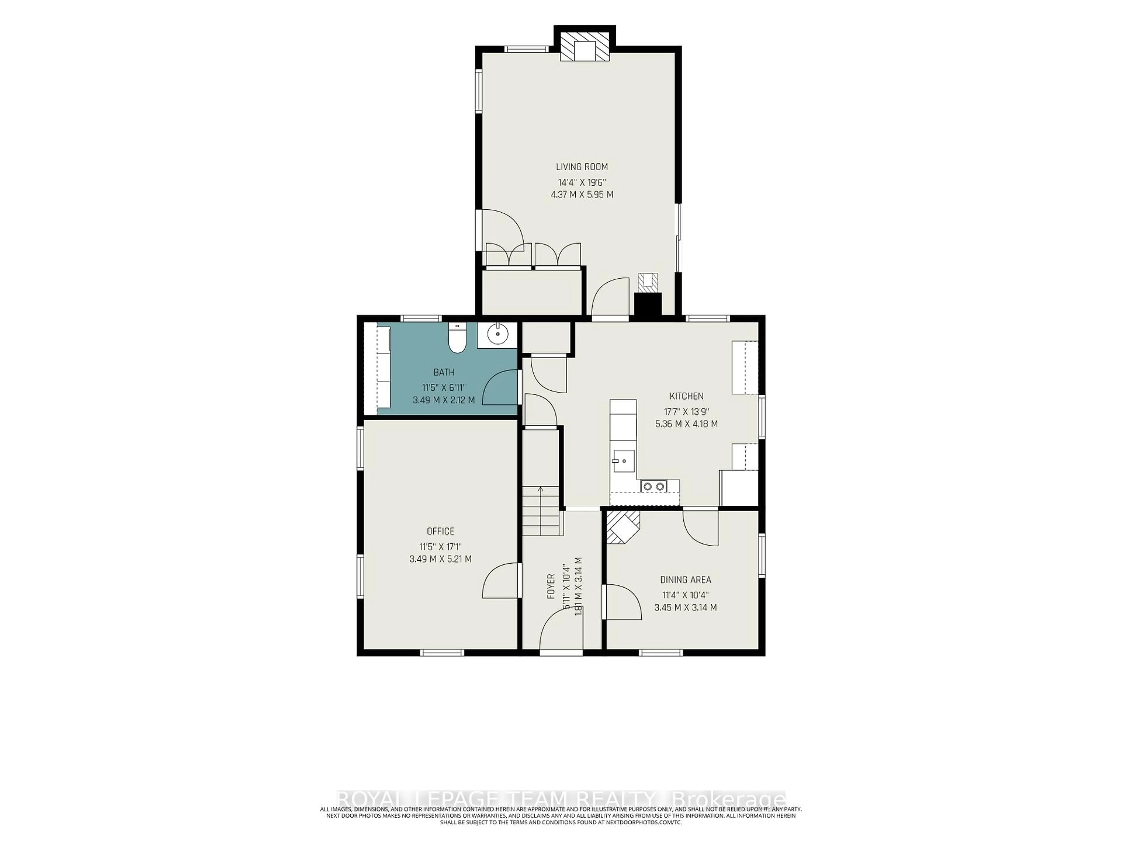 Floor plan for 18 Moffat St, North Dundas Ontario K0A 2R0