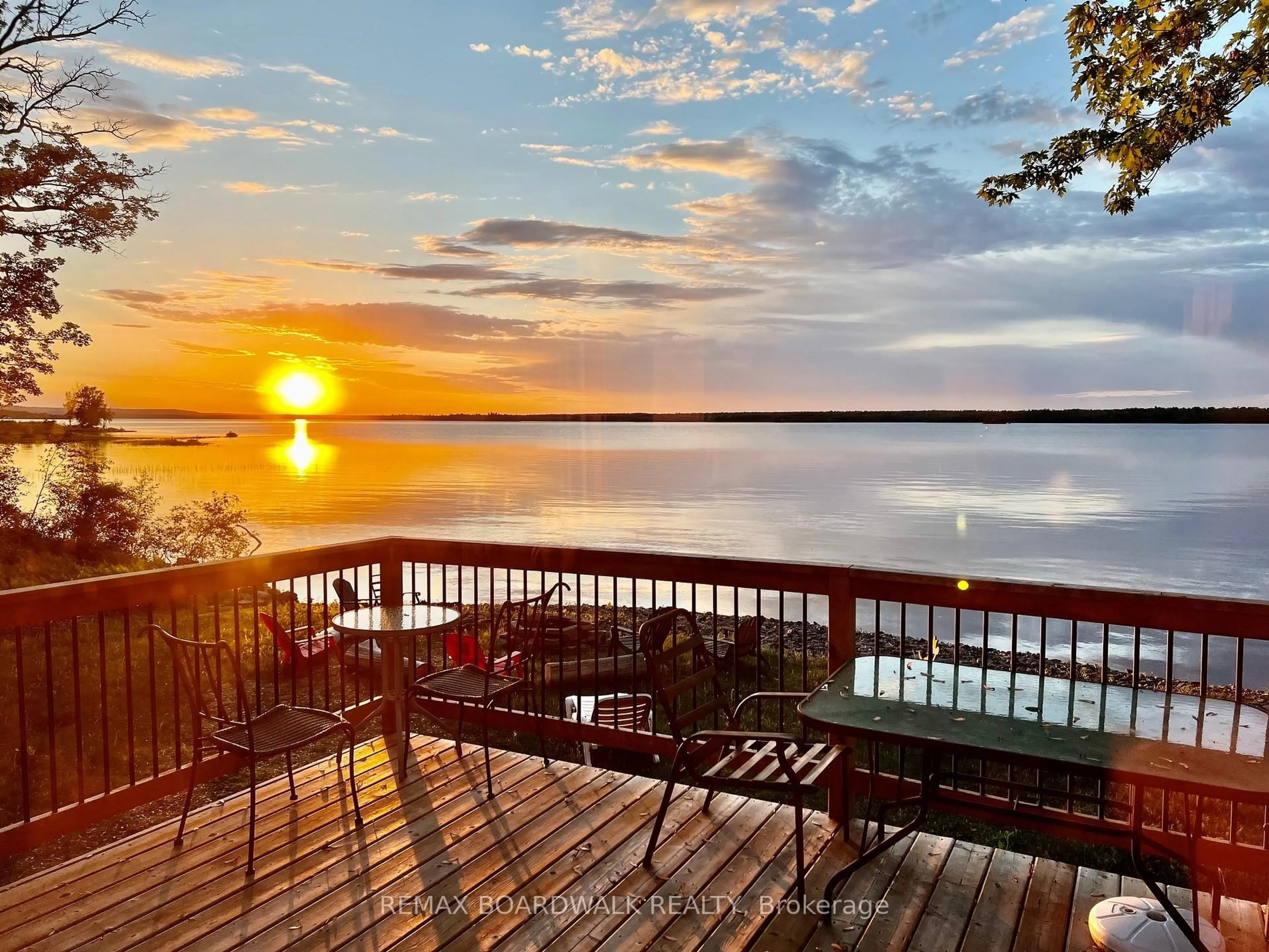 Patio, water/lake/river/ocean view for 339 Leavoy Lane, Renfrew Ontario K7V 3Z8