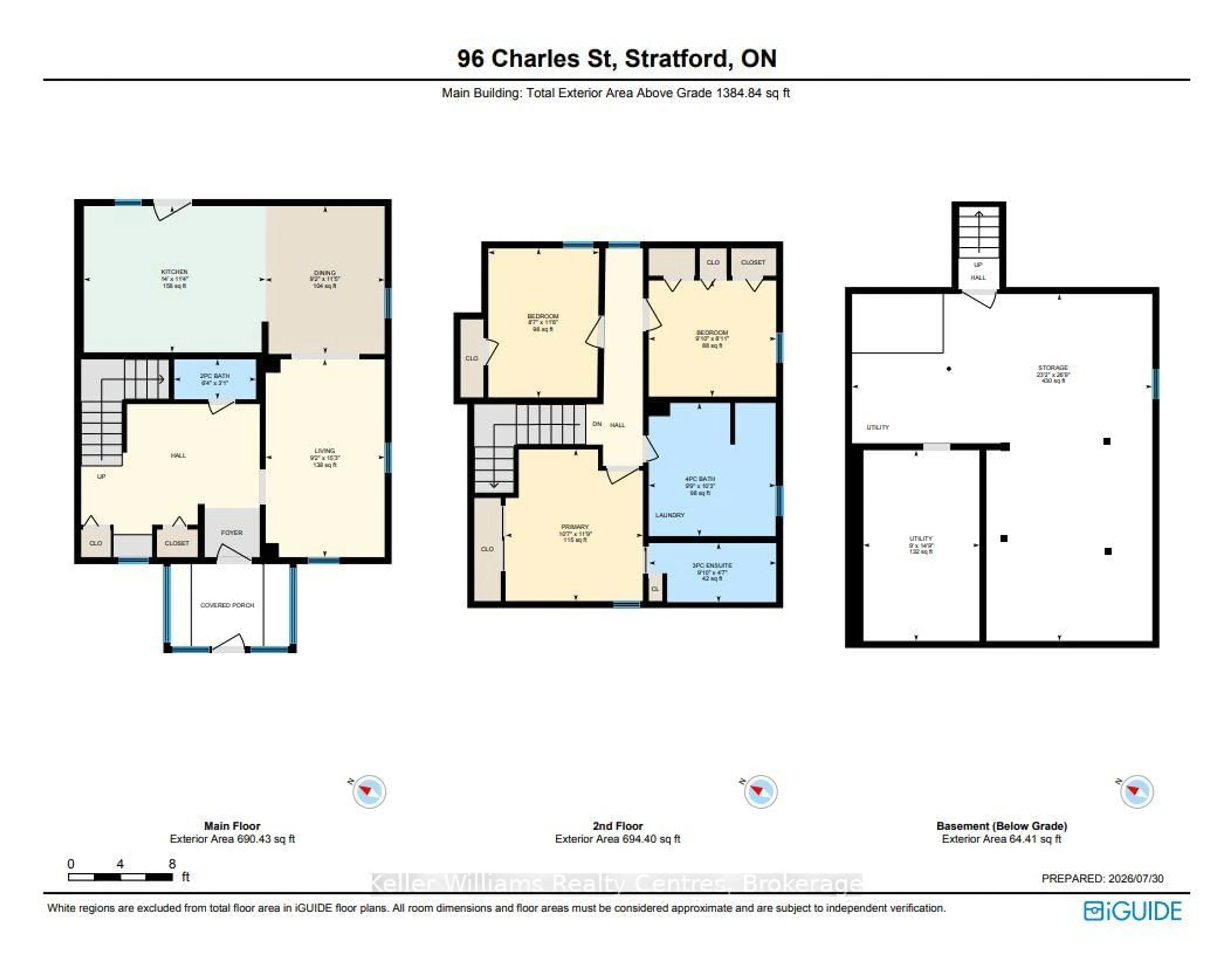 Floor plan for 96 Charles St, Stratford Ontario N5A 5X7