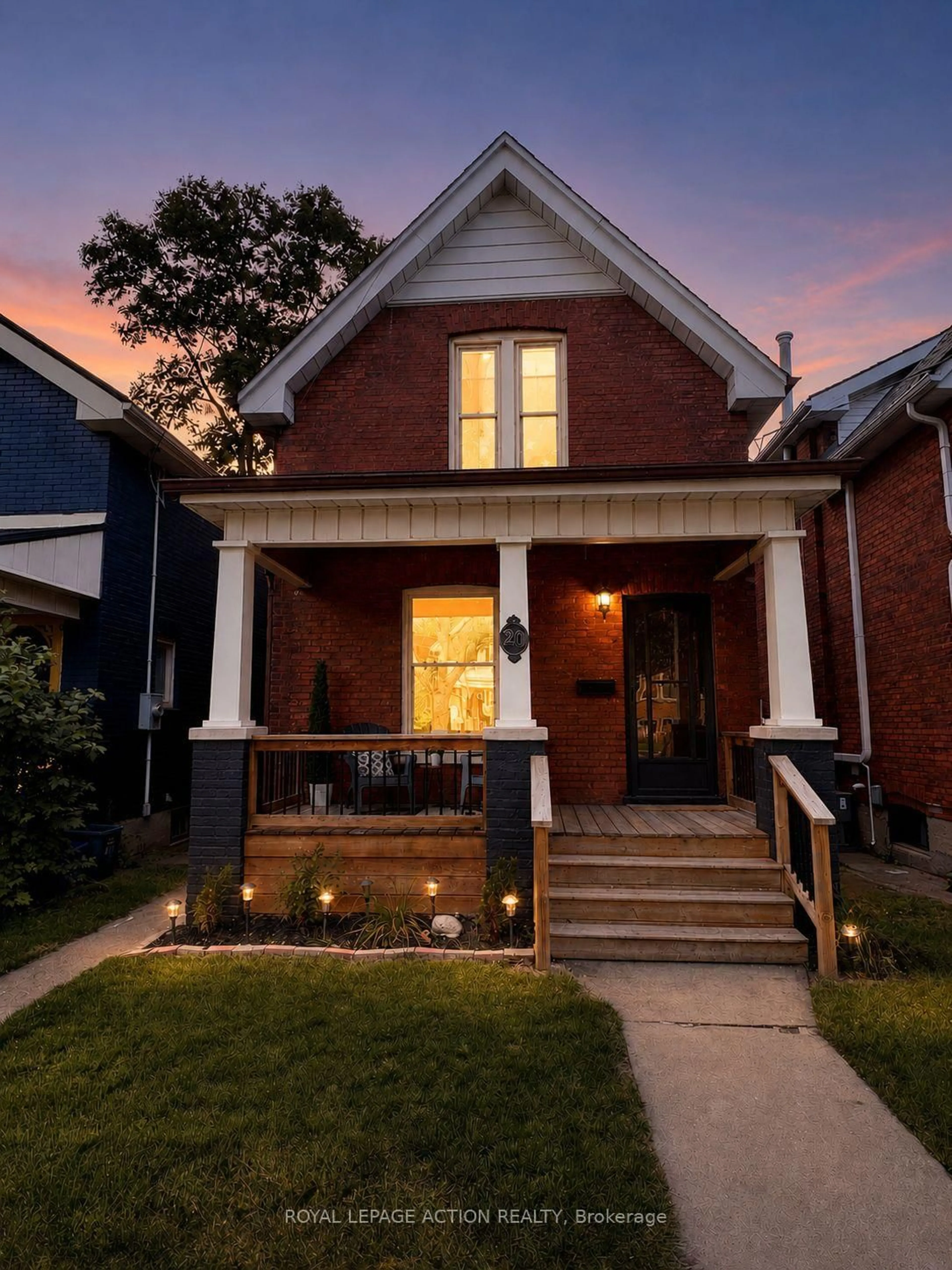 Home with brick exterior material, street for 20 Wells Ave, Brantford Ontario N3R 4J2