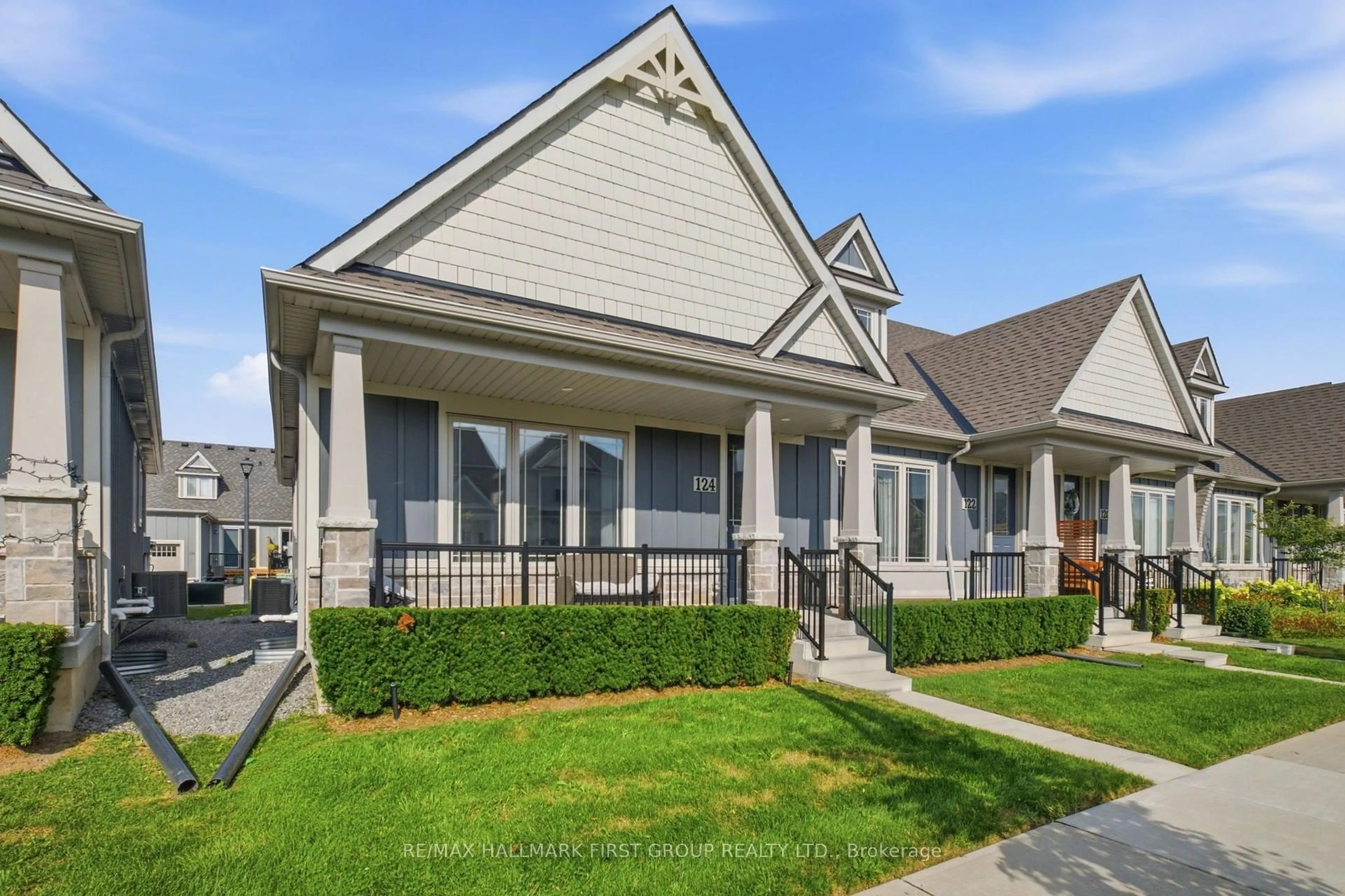 Home with vinyl exterior material, street for 80 Marsh Ave #124, Peterborough Ontario K9H 0J5