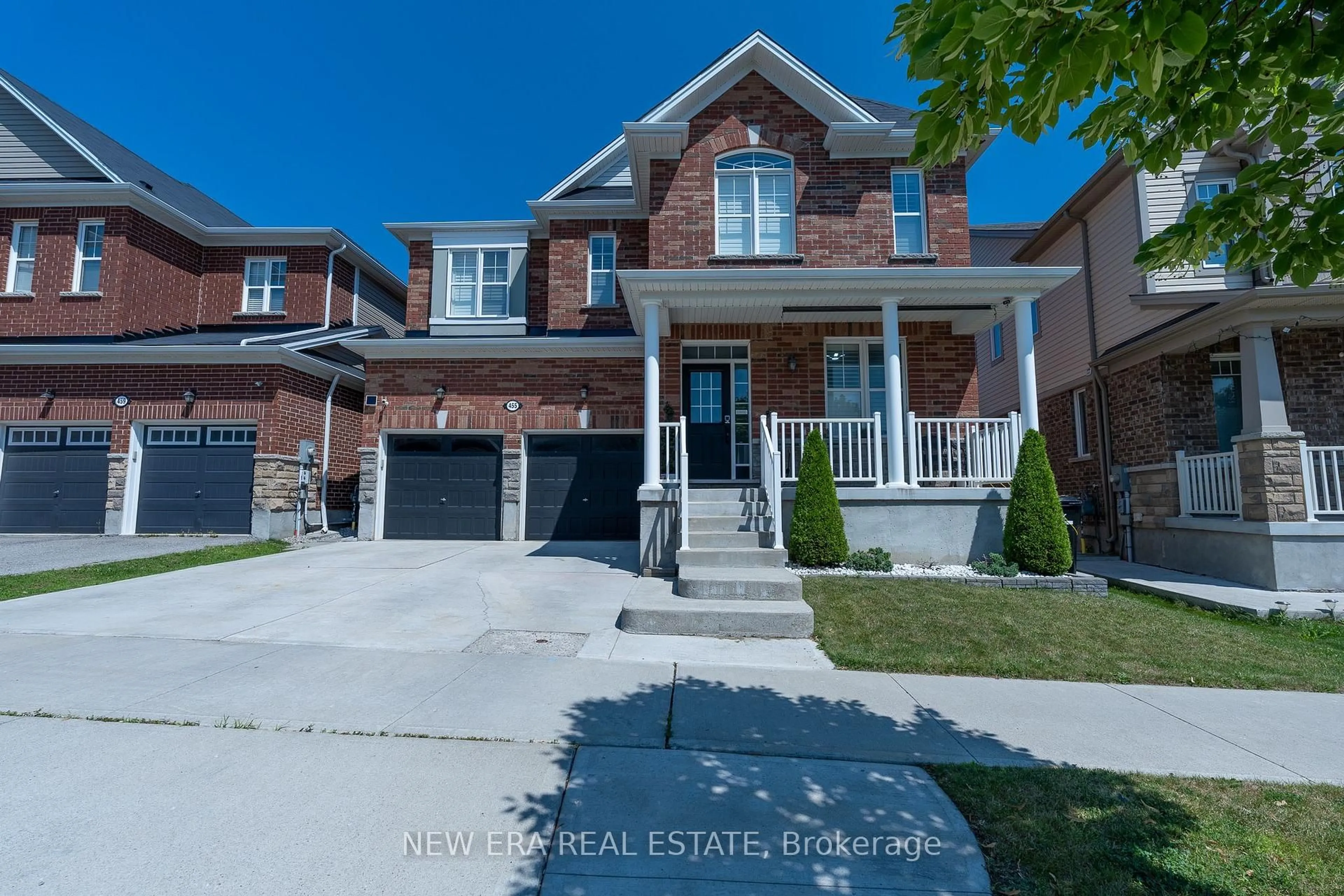Home with brick exterior material, street for 455 Equestrian Way, Cambridge Ontario N3E 0B6