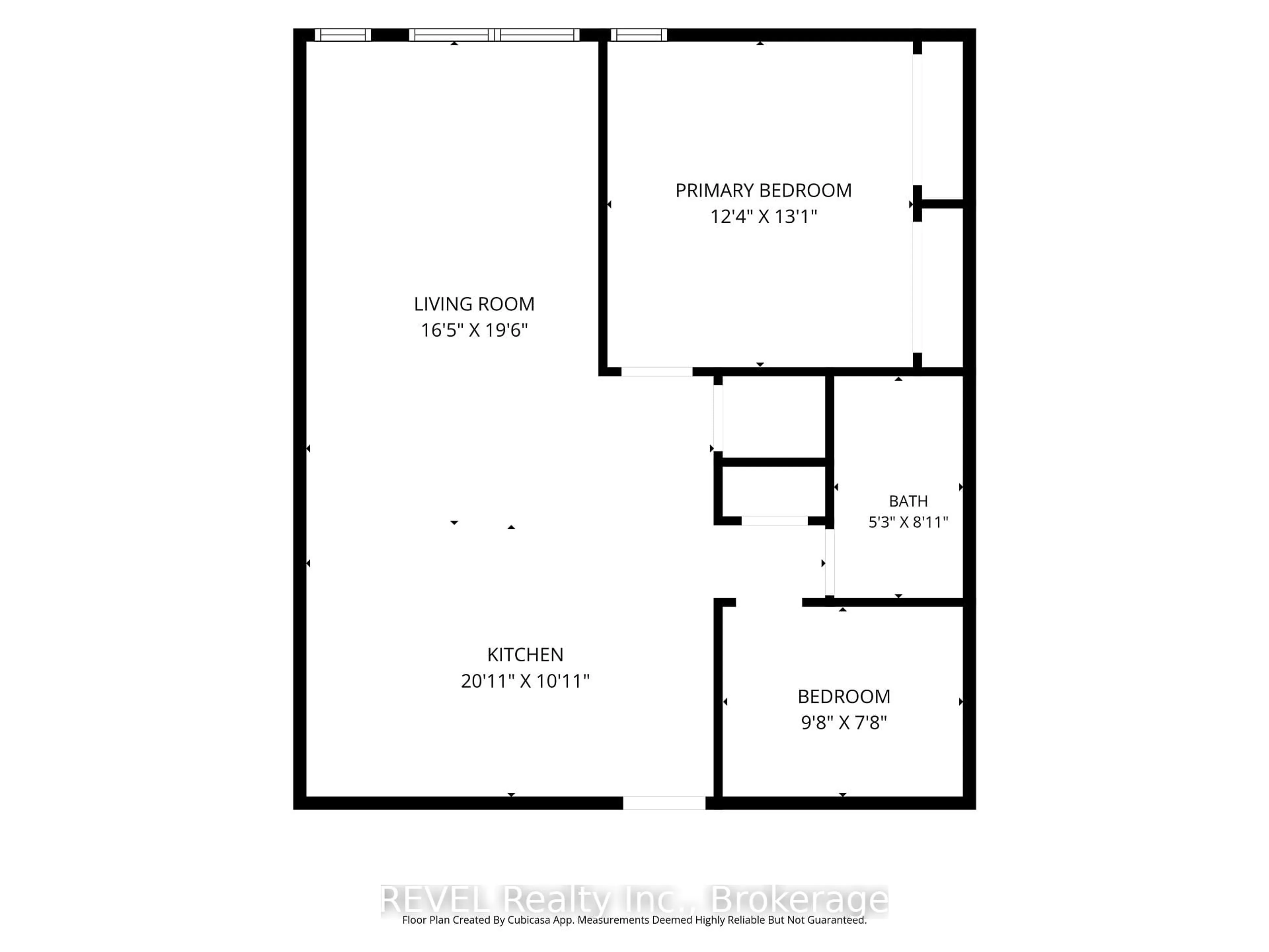 Floor plan for 405 Merritt St #3, St. Catharines Ontario L2P 1P5
