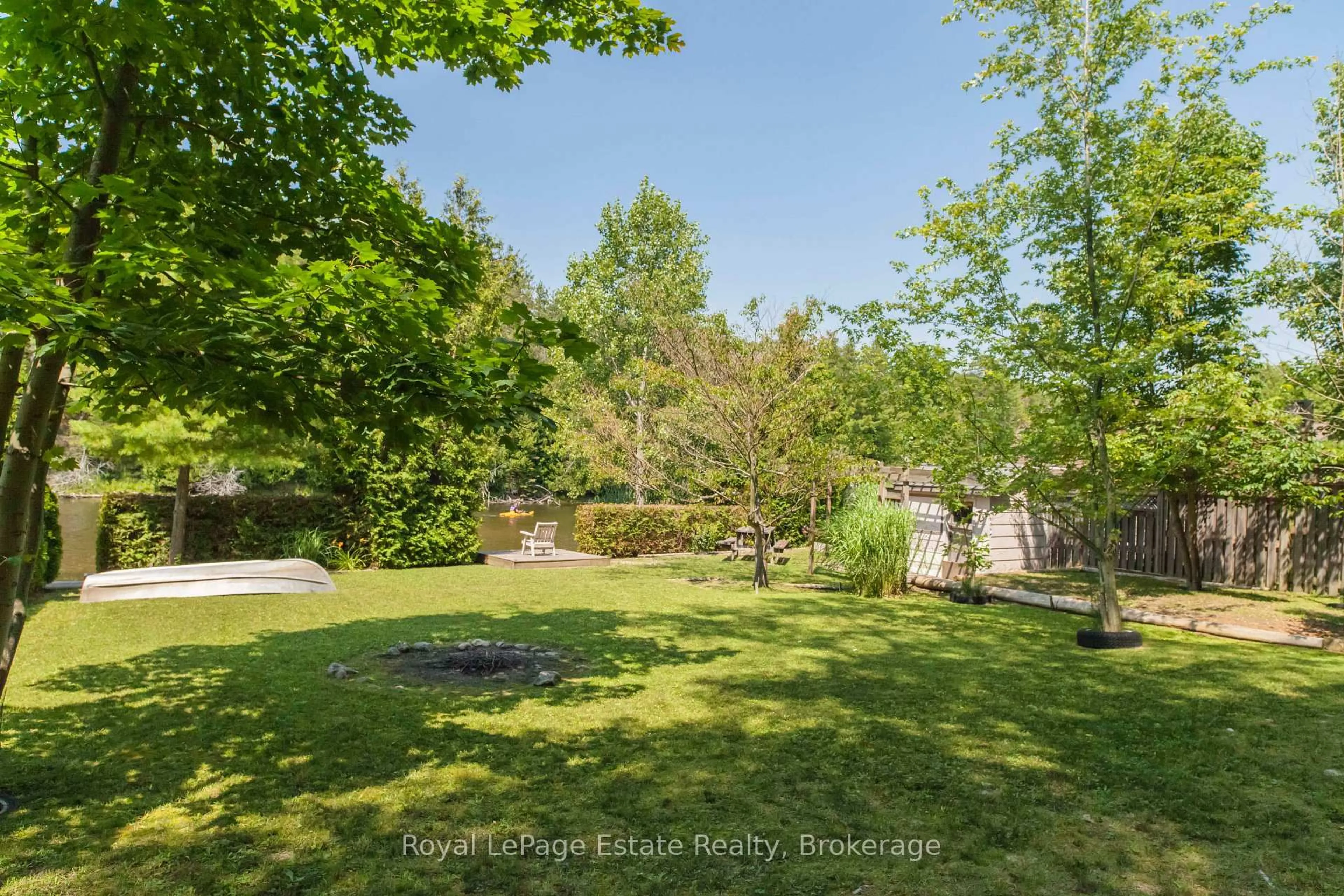 A pic from outside/outdoor area/front of a property/back of a property/a pic from drone, forest/trees view for 20 Cammidge Cres, South Bruce Peninsula Ontario N0H 2G0