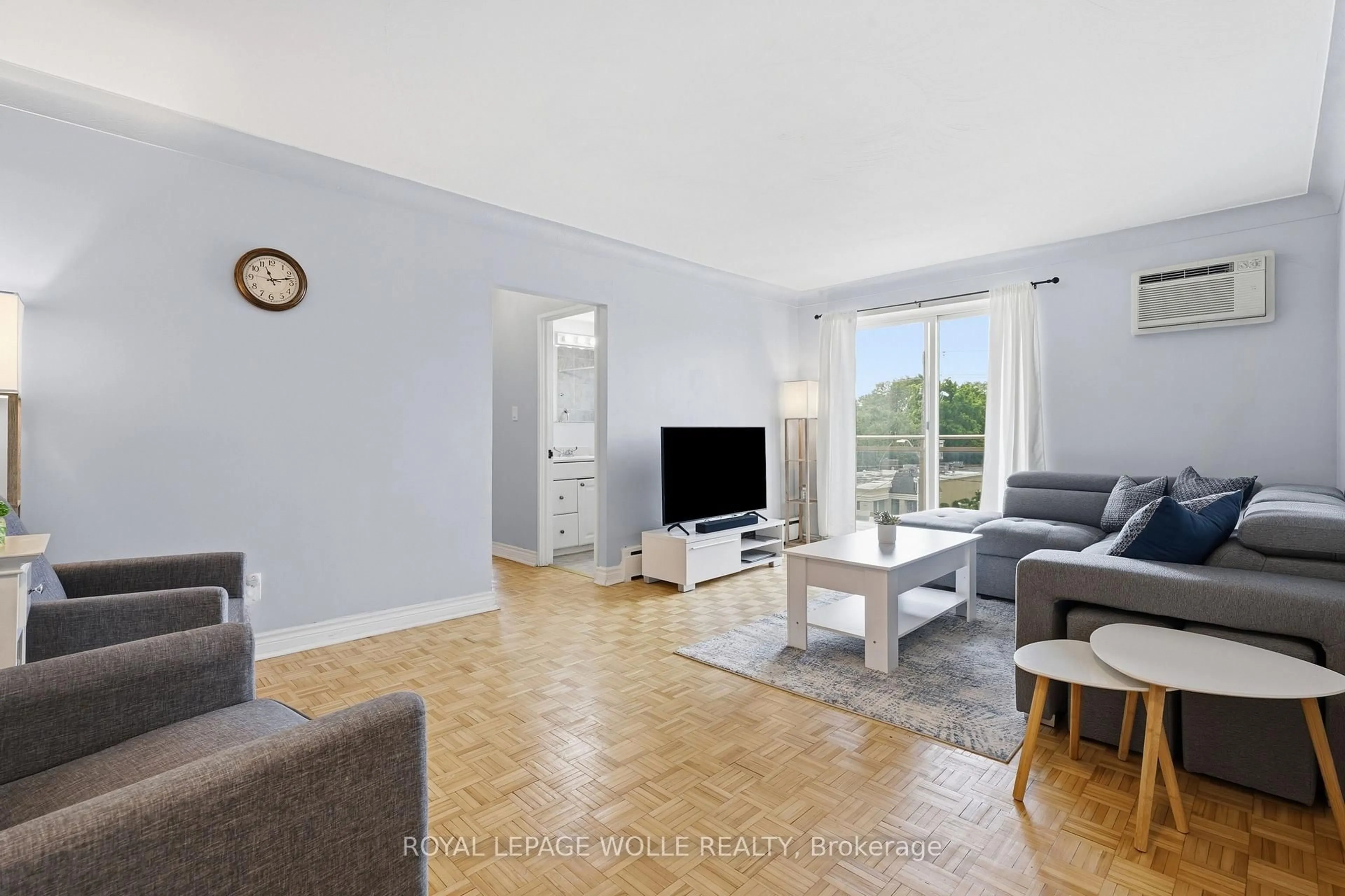 Living room with furniture, unknown for 87 St George St #403, Brantford Ontario N3R 1V5