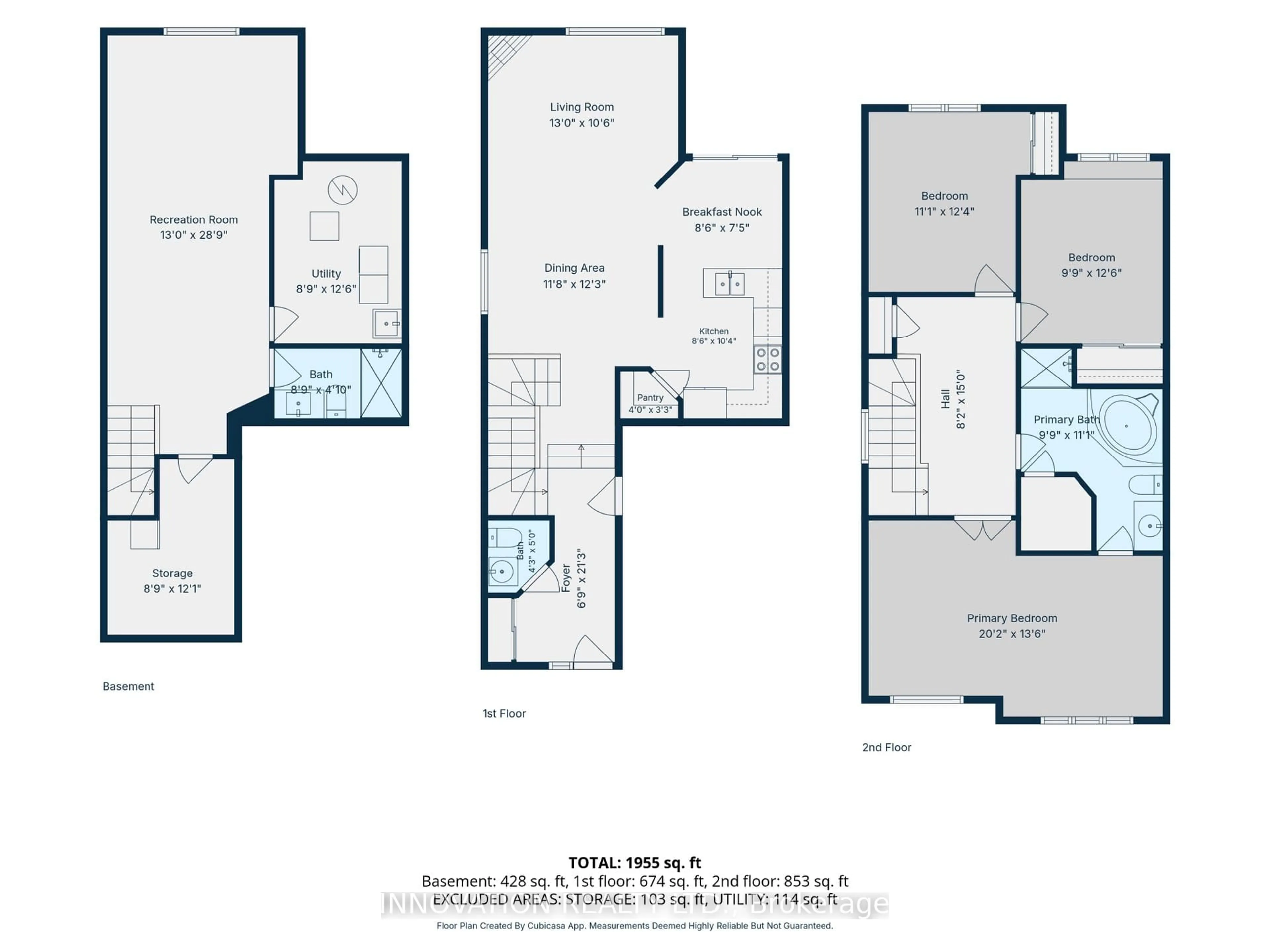 Floor plan for 37 Chantilly Gate, Stittsville Ontario K2S 2B1