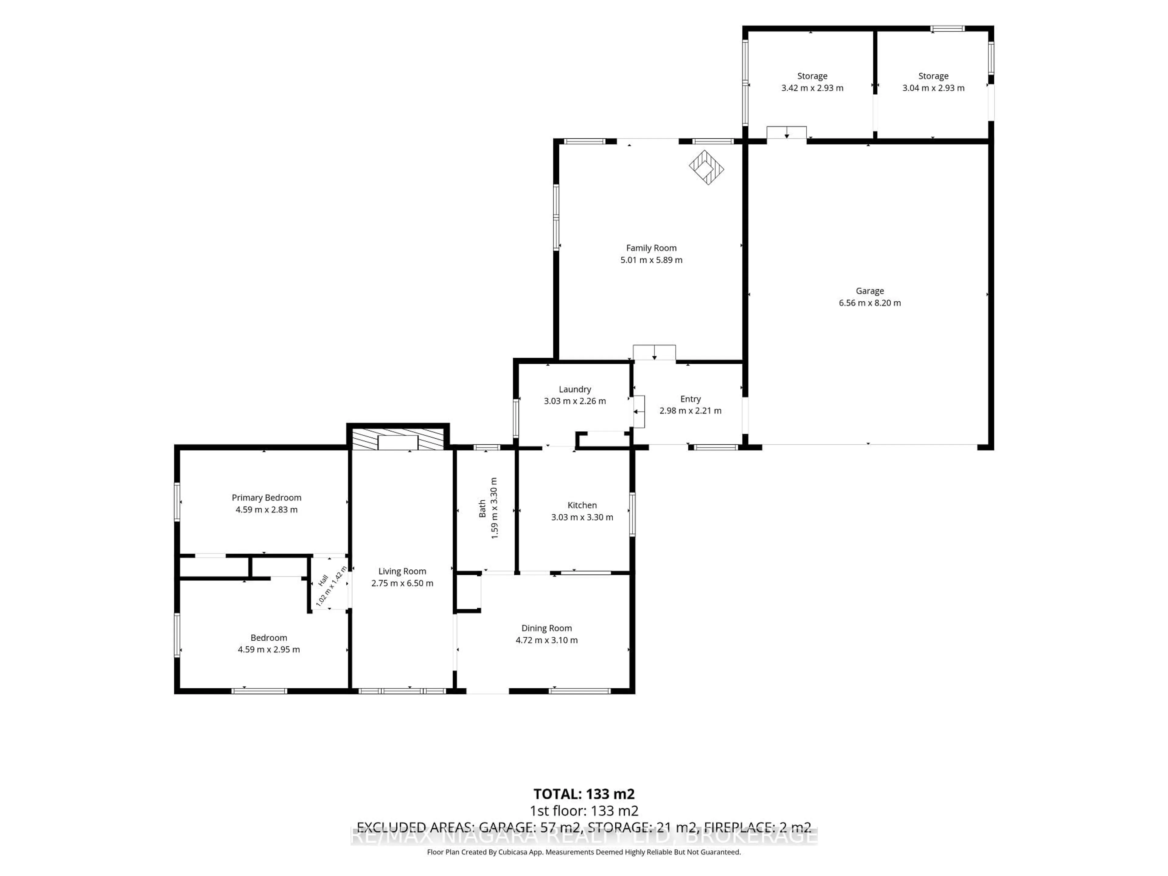 Floor plan for 2249 North Shore Dr, Haldimand Ontario N0A 1K0