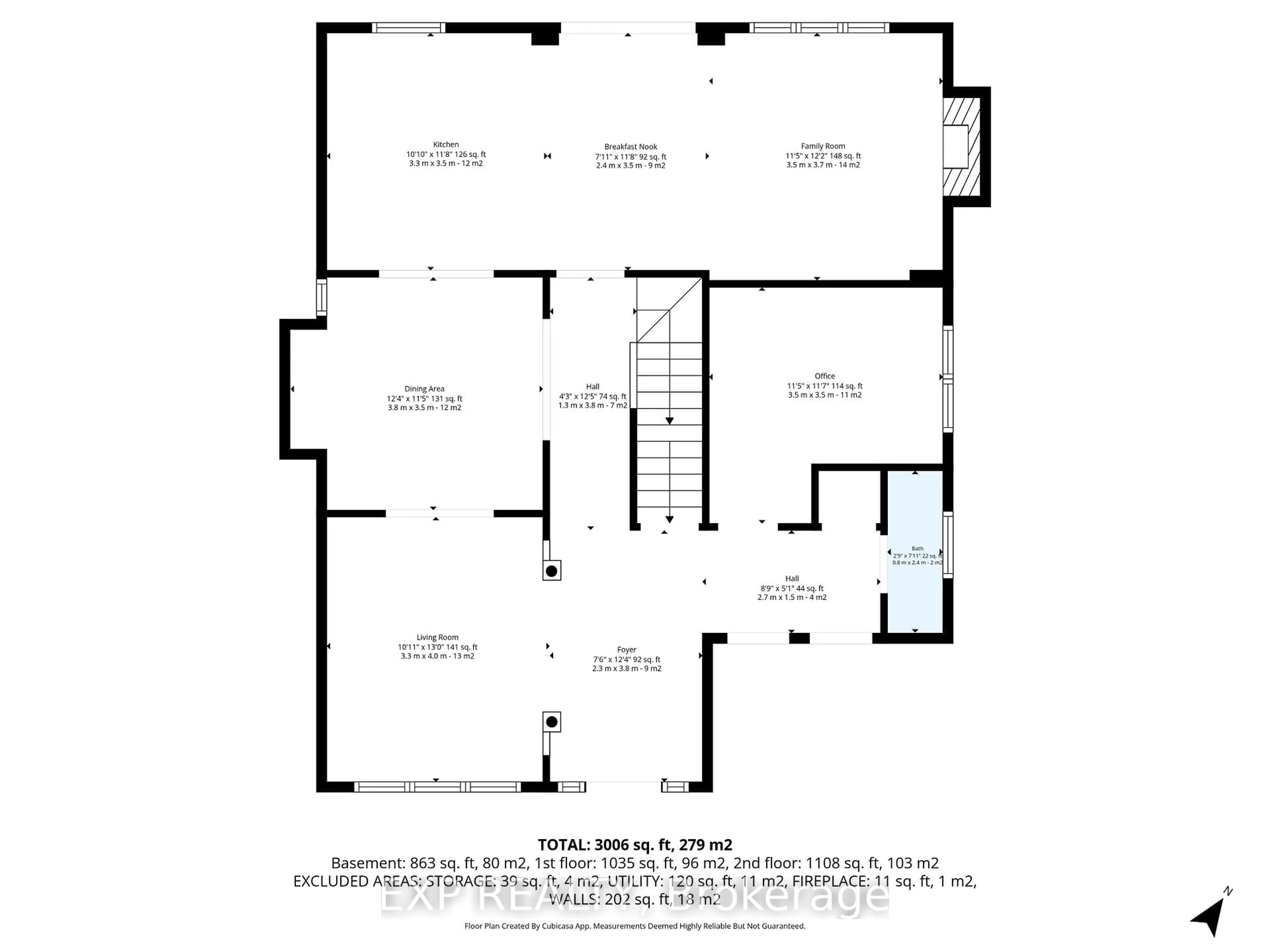 Floor plan for 42 Oasis St, The Nation Ontario K0A 2M0