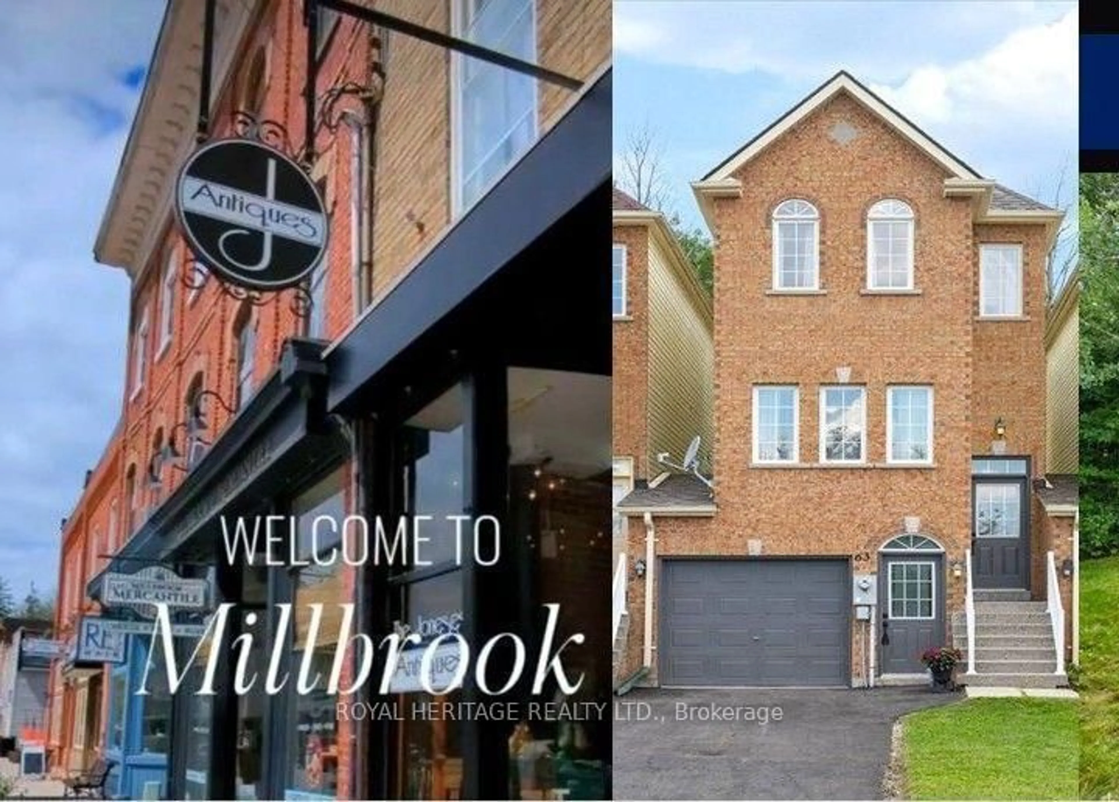 Home with brick exterior material, street for 63 Brookside St, Cavan Monaghan Ontario L0A 1G0