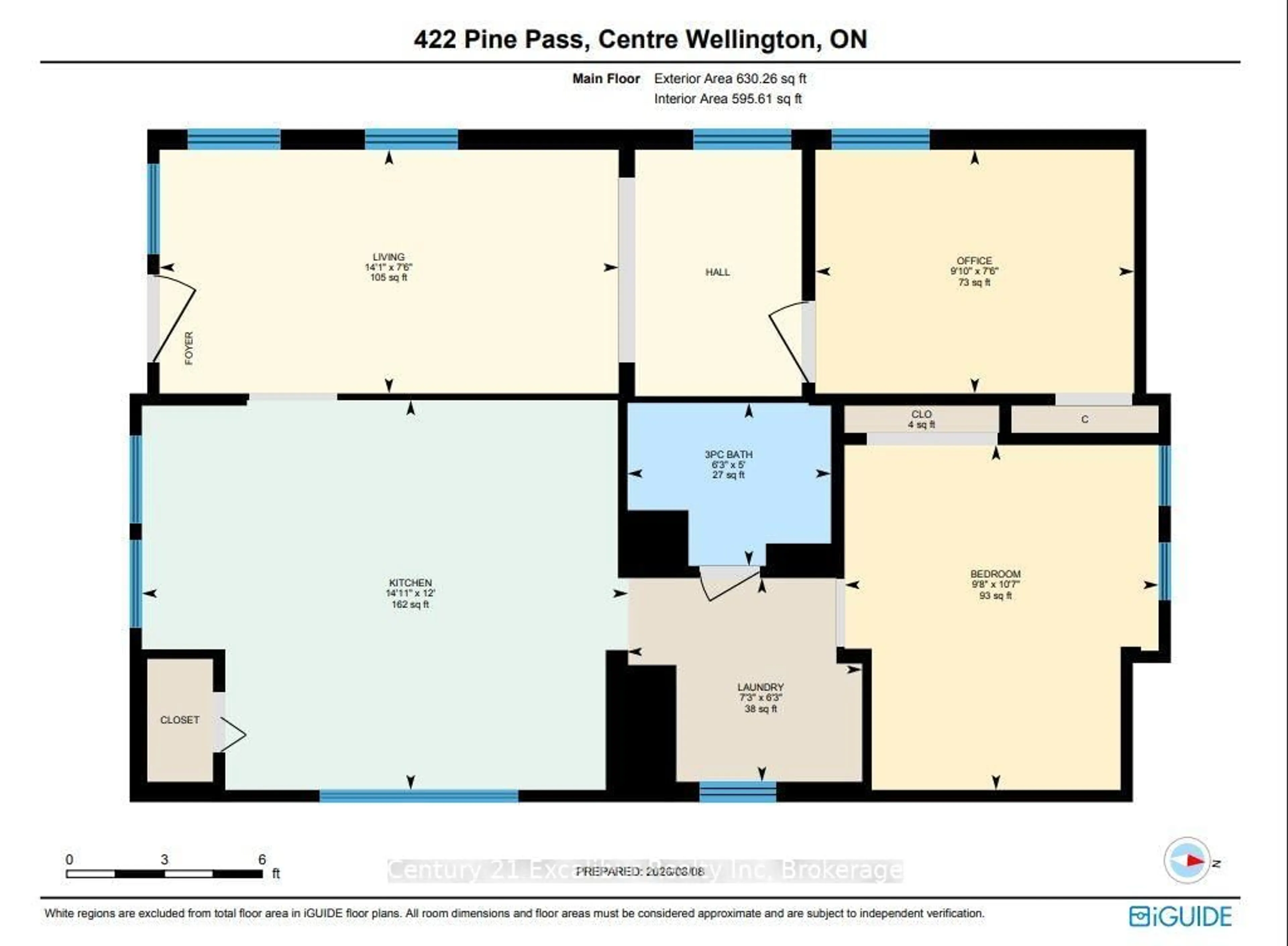 Floor plan for 422 Pine Pass Rd, Centre Wellington Ontario N1M 2W5