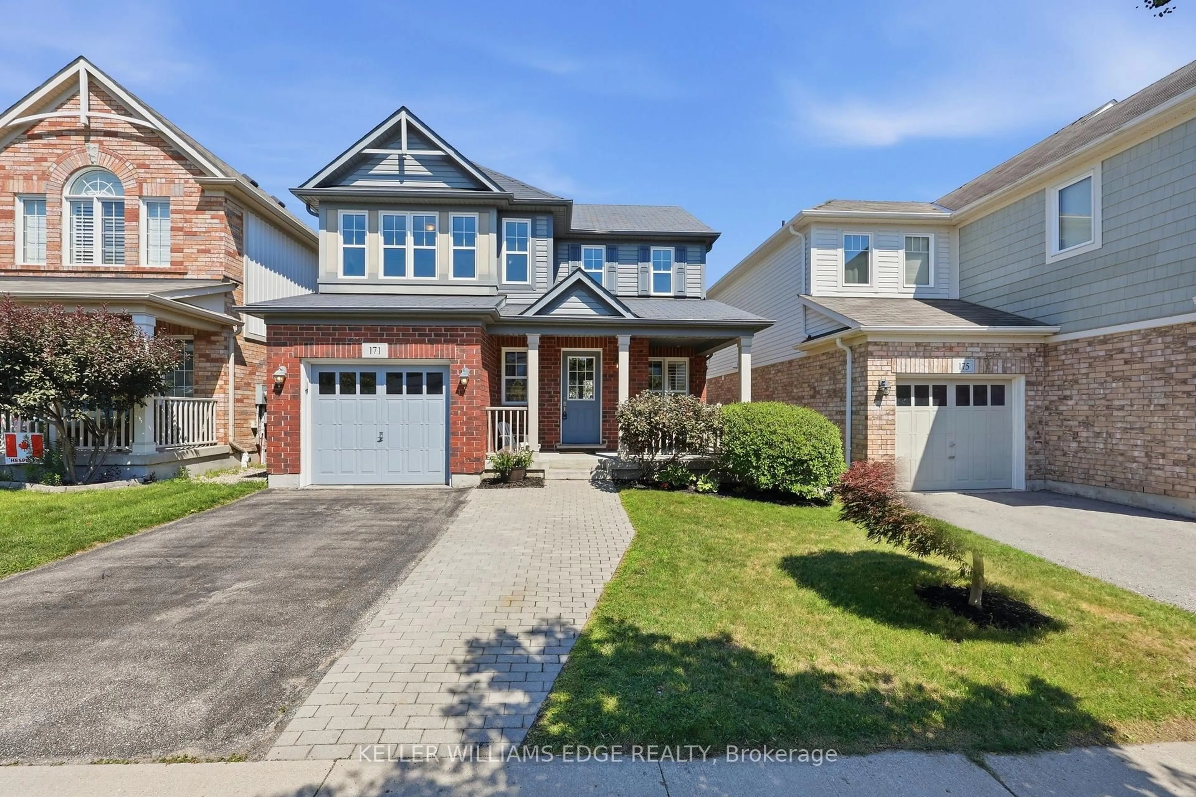 Home with brick exterior material, street for 171 Chase Cres, Waterloo Ontario N3C 0B2