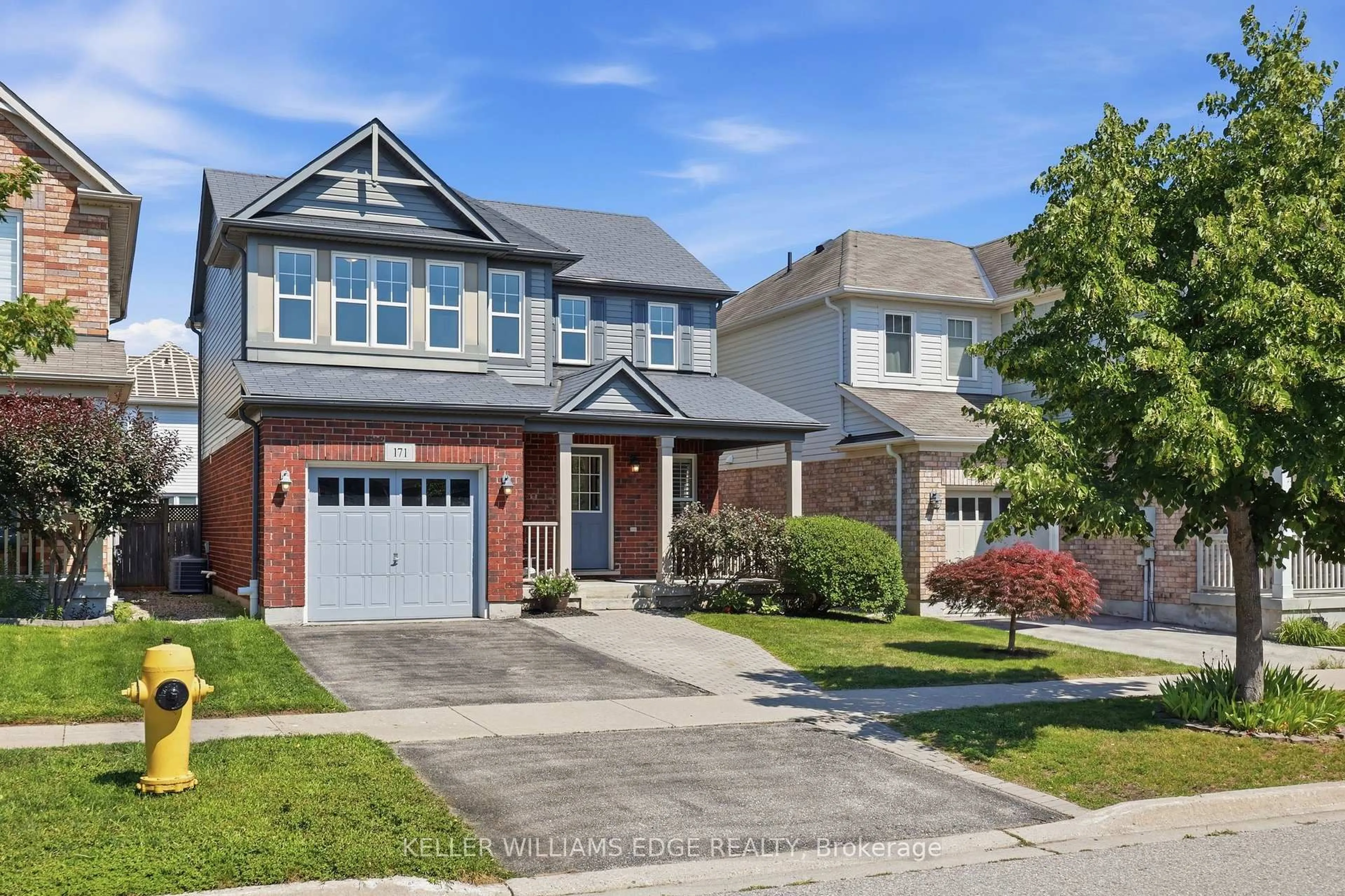 Home with brick exterior material, street for 171 Chase Cres, Waterloo Ontario N3C 0B2