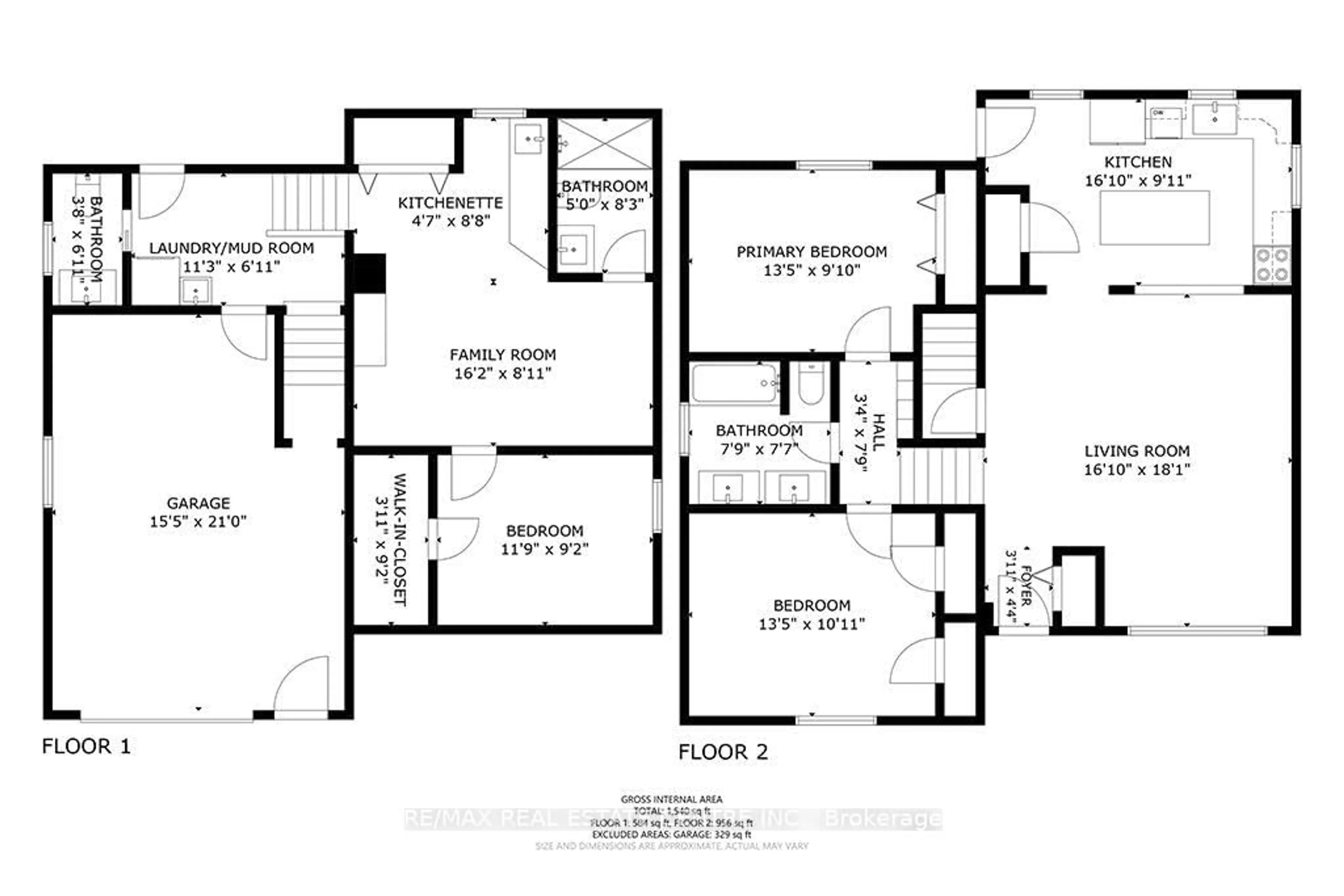 Floor plan for 1030 Yonge St, Brockton Ontario N0G 2V0