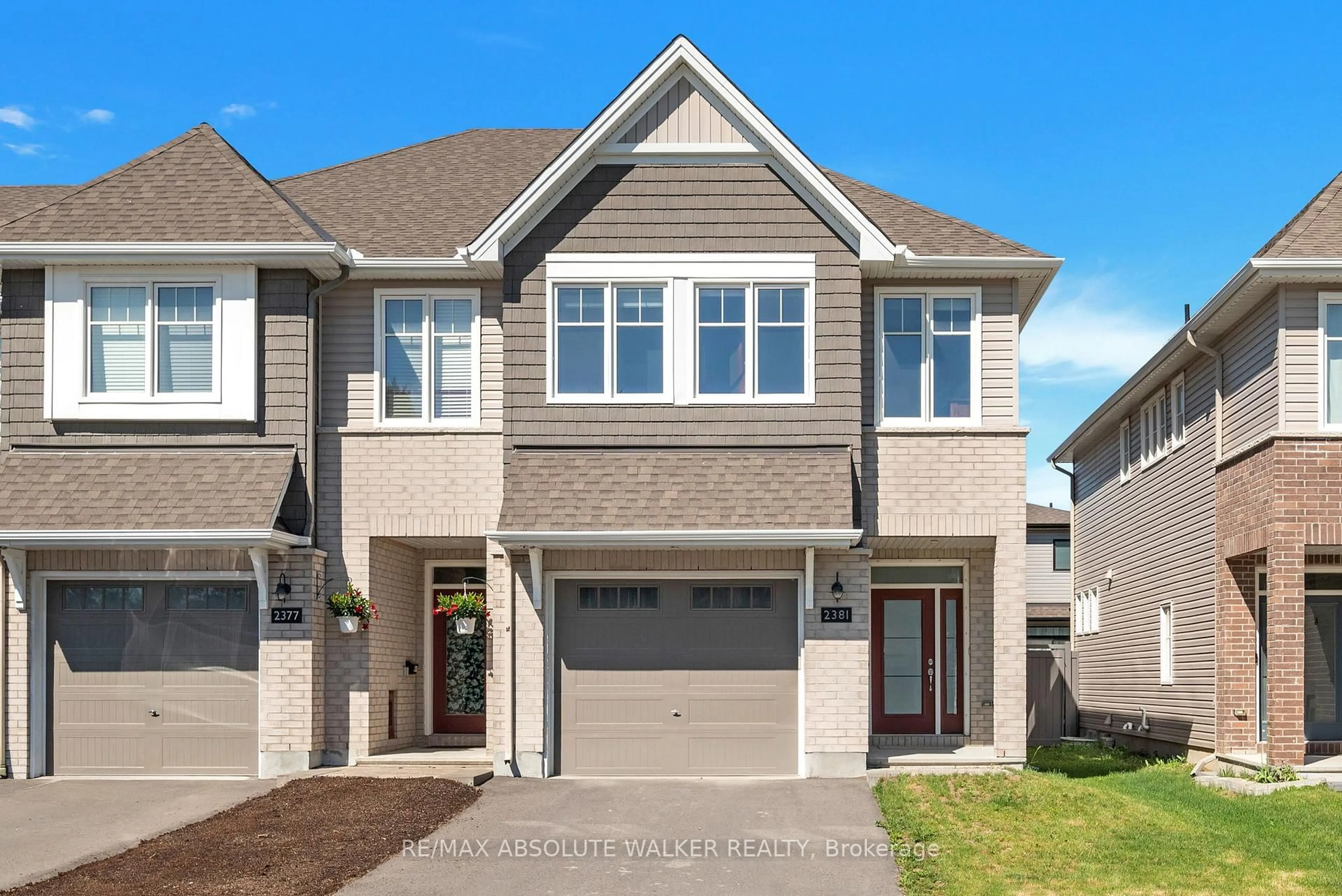 Home with brick exterior material, street for 2381 Goldhawk Dr, Ottawa Ontario K2S 2X4