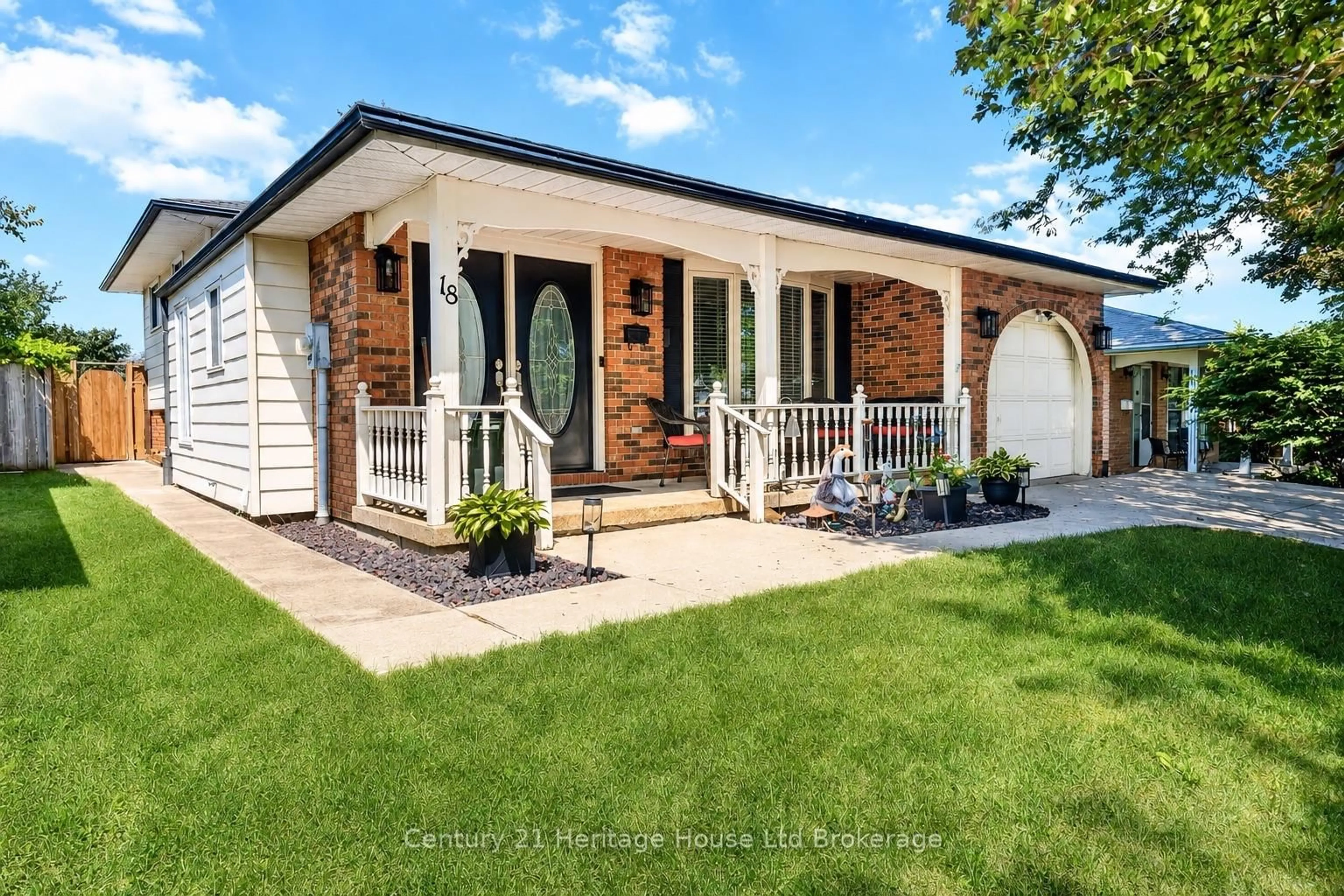 Home with brick exterior material, street for 18 Locust Cres, London South Ontario N6E 2K2