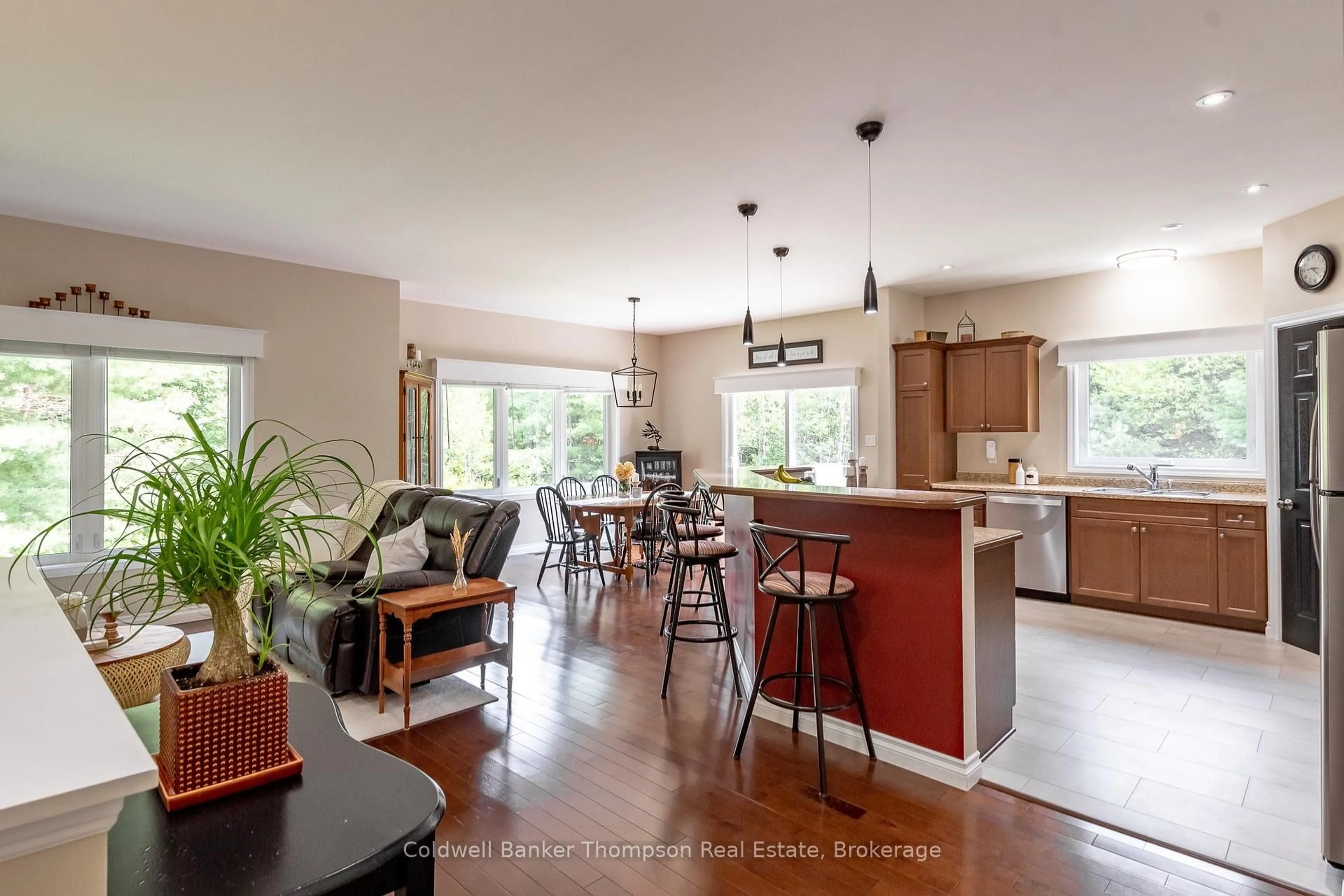 Open concept kitchen, unknown for 30 Gabriel Lane, Perry Ontario P0A 1R0