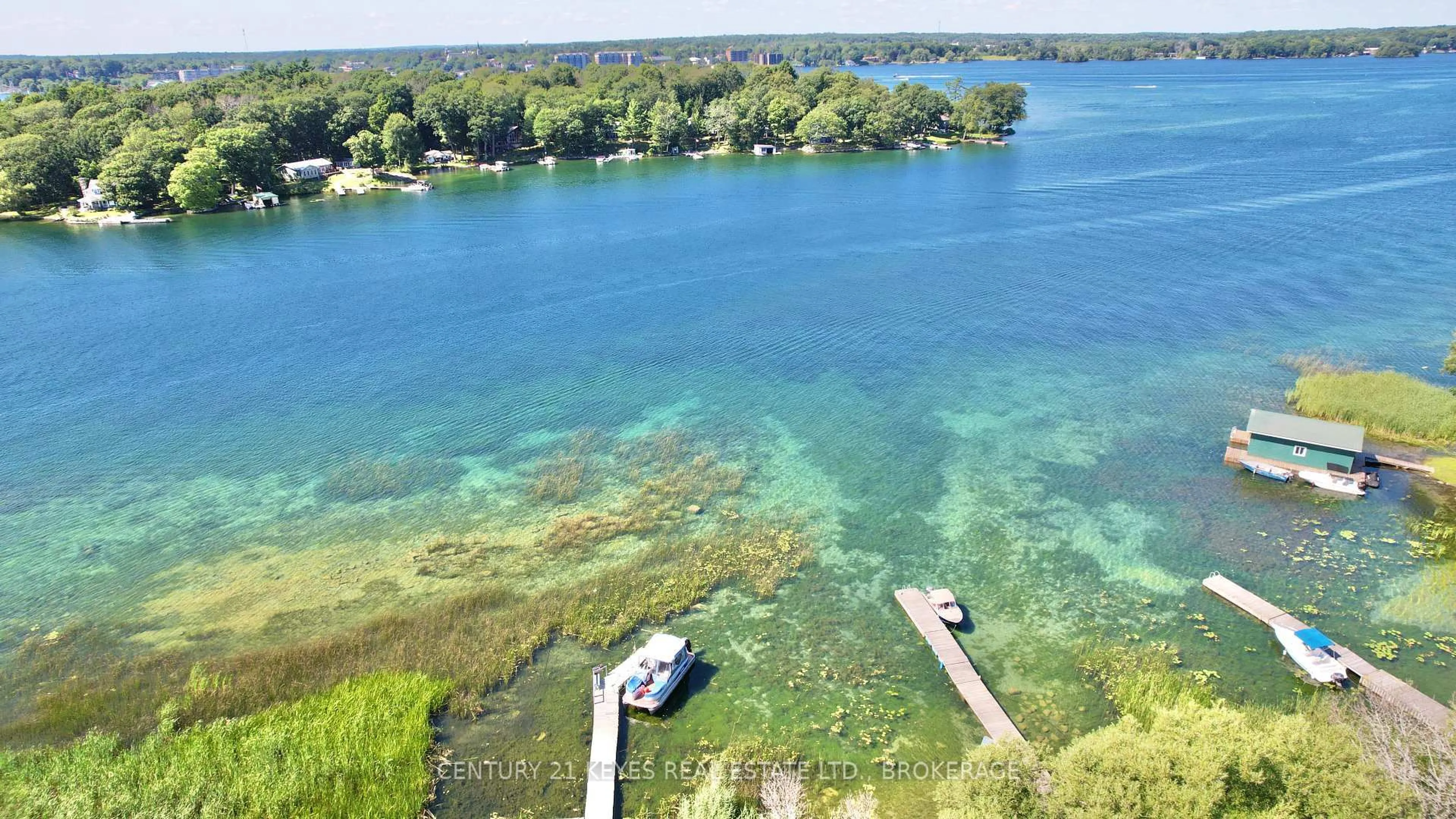 A pic from outside/outdoor area/front of a property/back of a property/a pic from drone, water/lake/river/ocean view for 170 Hay Island, Leeds and the Thousand Islands Ontario K7G 2X8