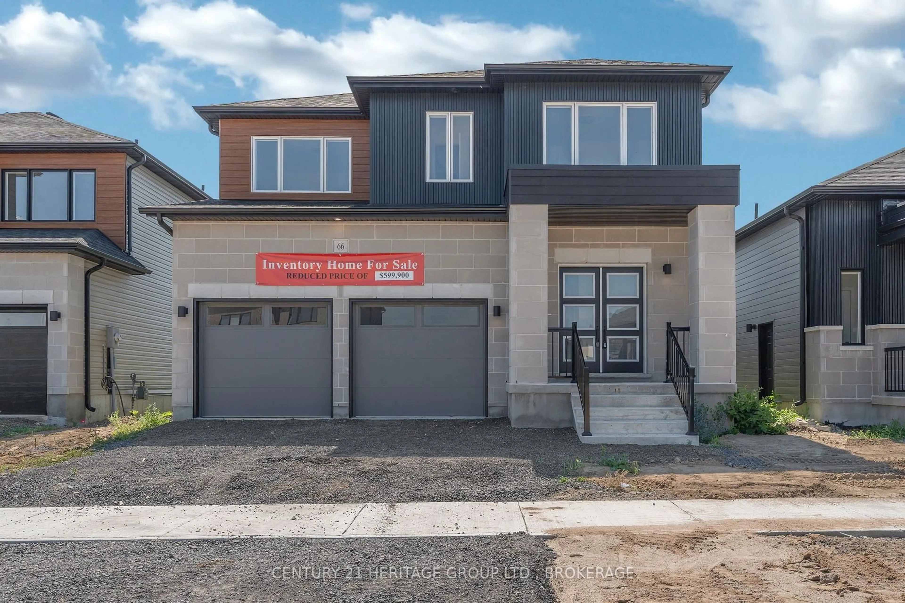 Home with brick exterior material, street for 75 Creighton Dr, Bissett Creek Ontario K0H 2H0