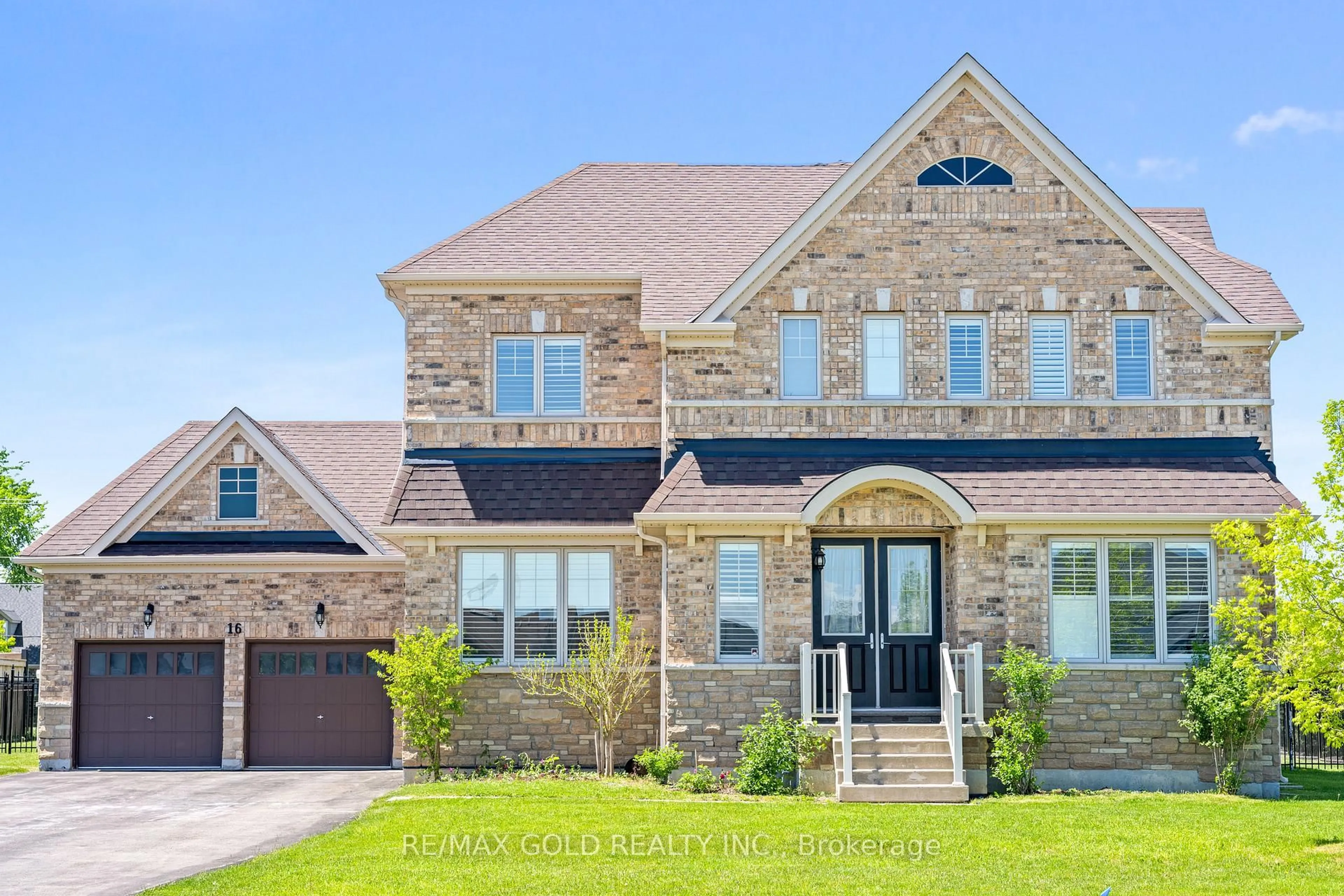 Home with brick exterior material, street for 16 Meek Ave, Mono Ontario L9W 6W8