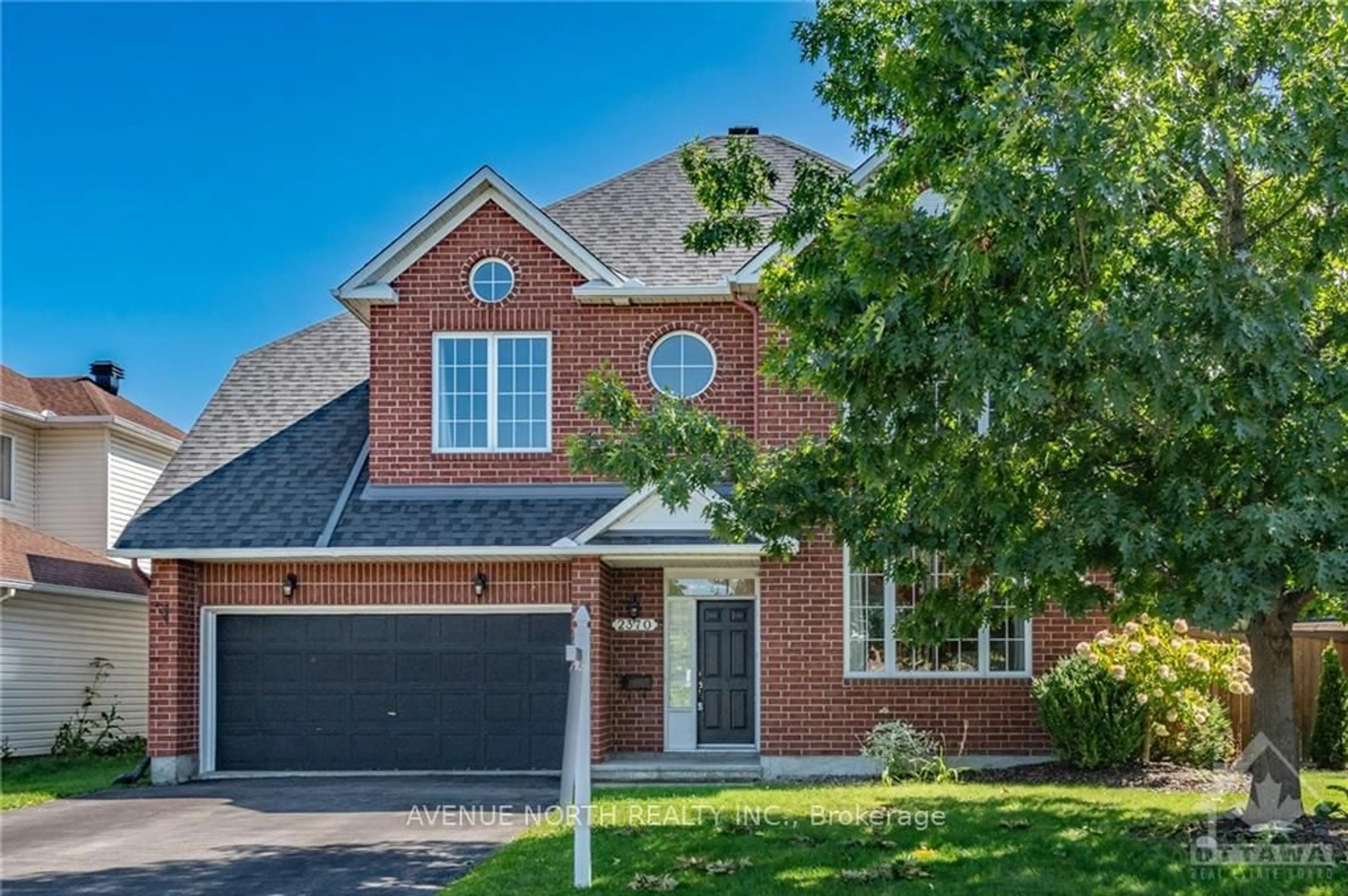 Home with brick exterior material, street for 2370 Le Ruisseau Circ, Ottawa Ontario K1W 1K8