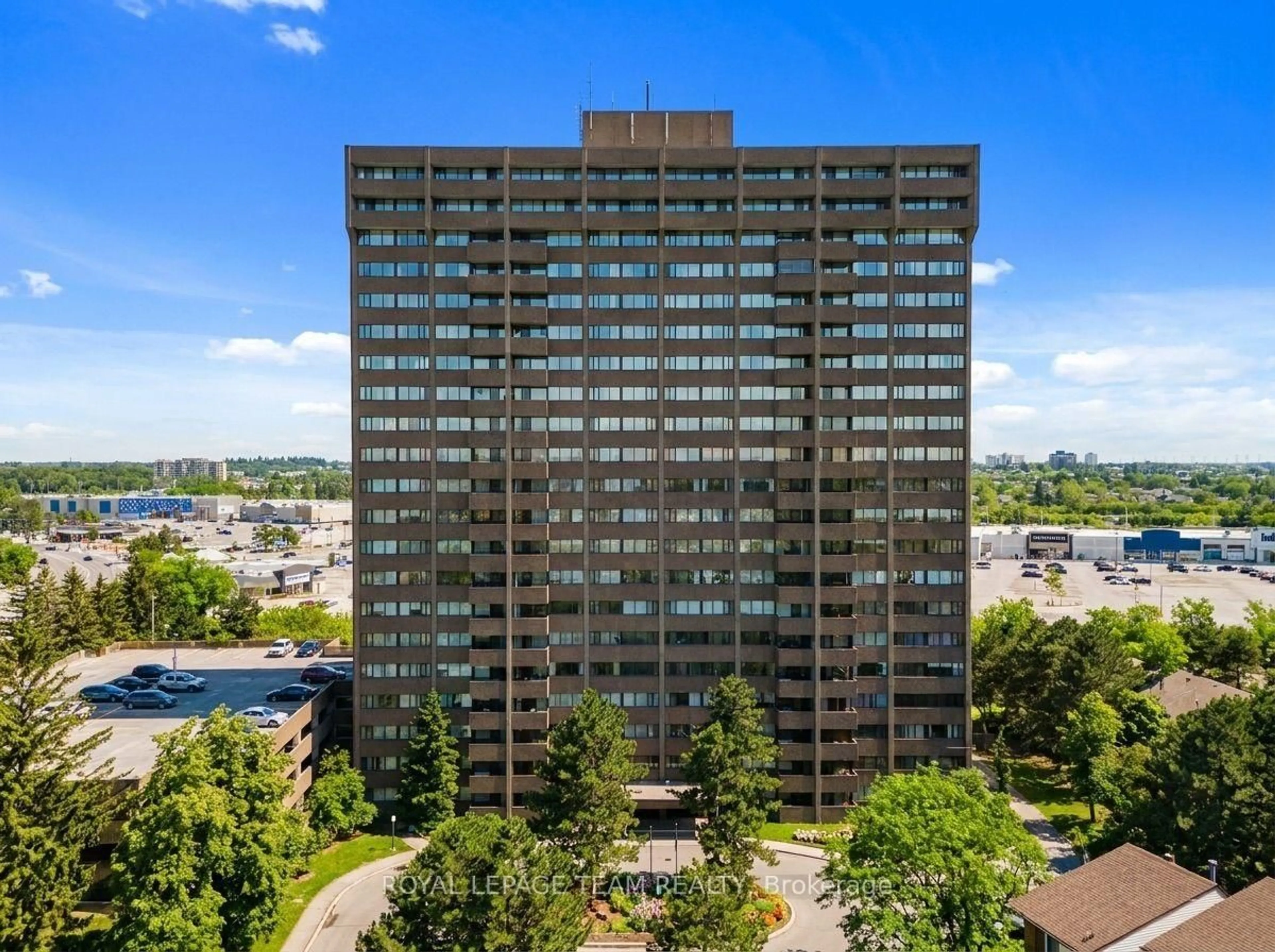 A pic from outside/outdoor area/front of a property/back of a property/a pic from drone, city buildings view from balcony for 3360 Southgate Rd #303, Ottawa Ontario K1V 9A6