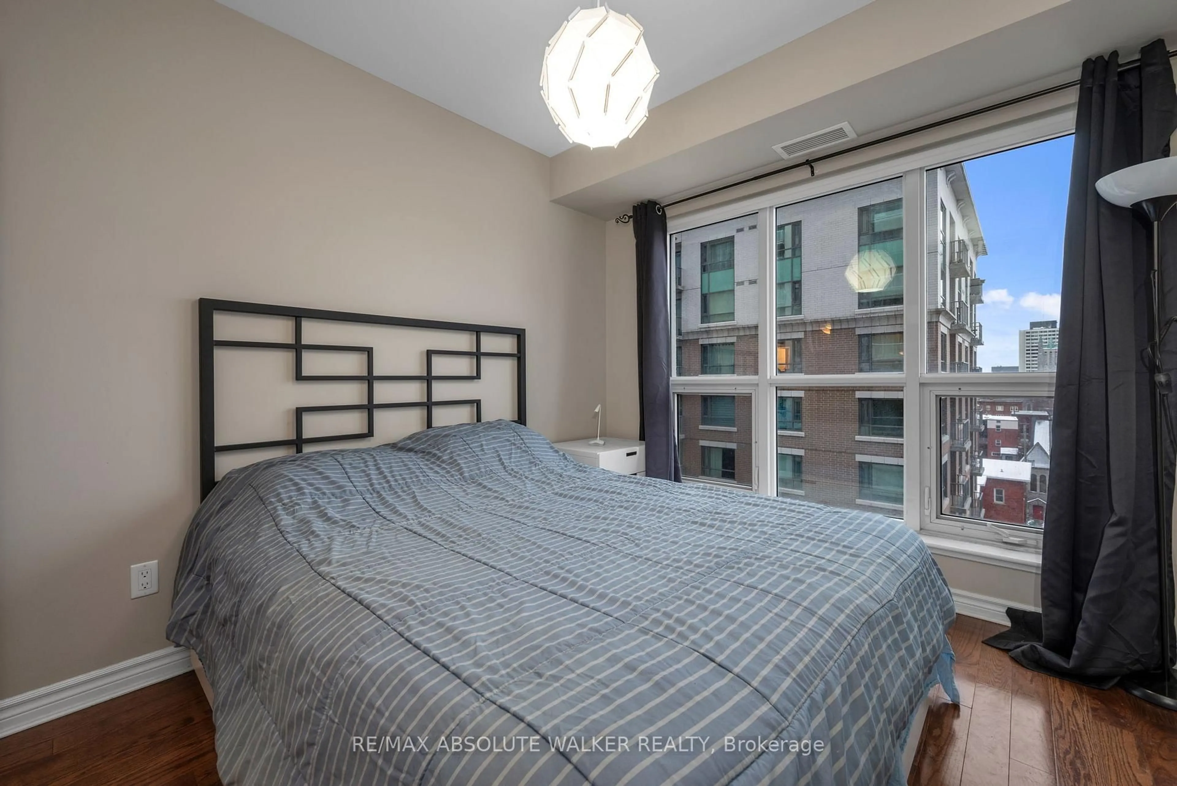 Bedroom with bed, unknown for 195 Besserer St #1003, Ottawa Ontario K1N 0B6
