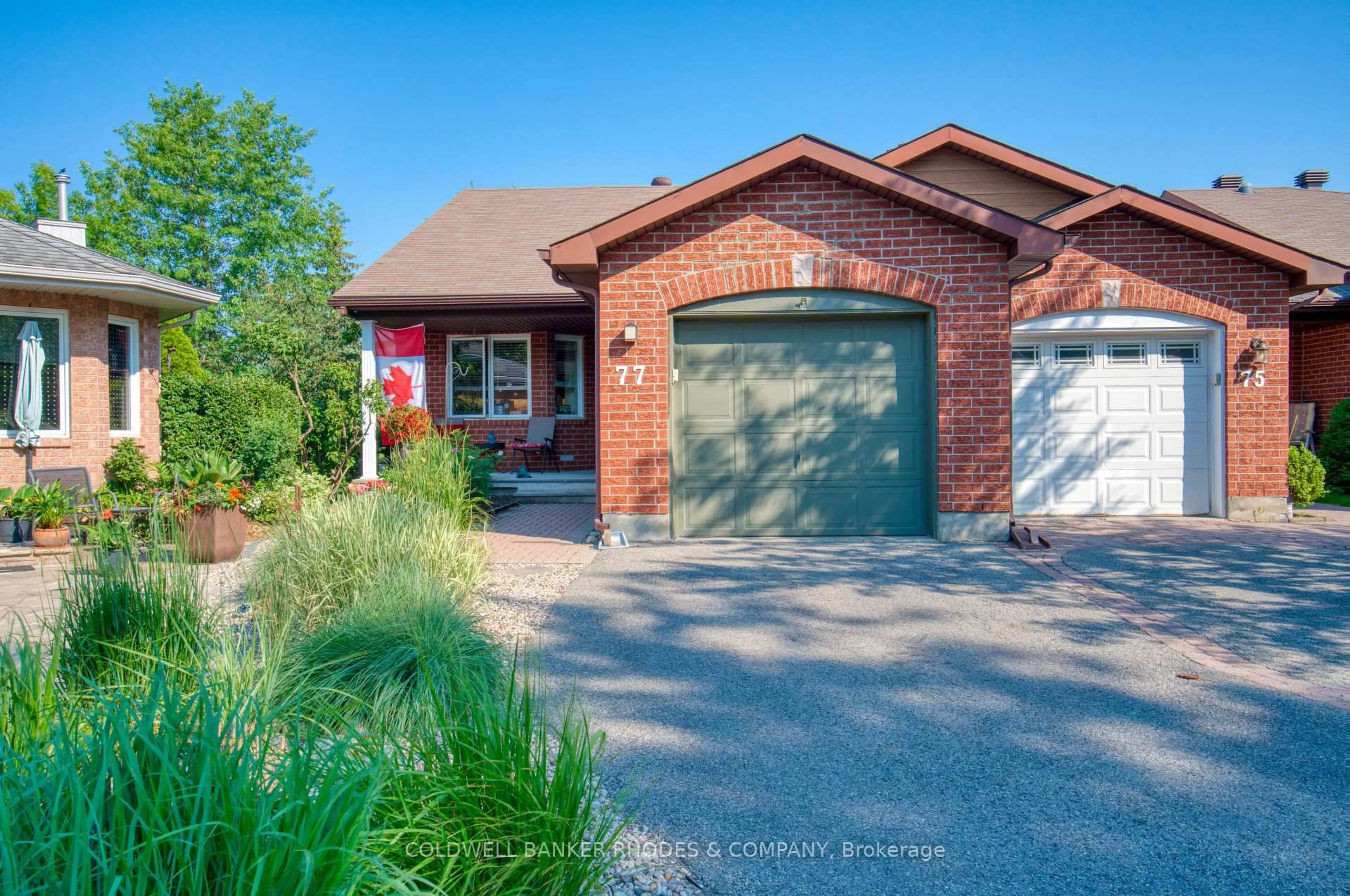 Home with brick exterior material, street for 77 Quinterra Crt, Ottawa Ontario K1V 1K9