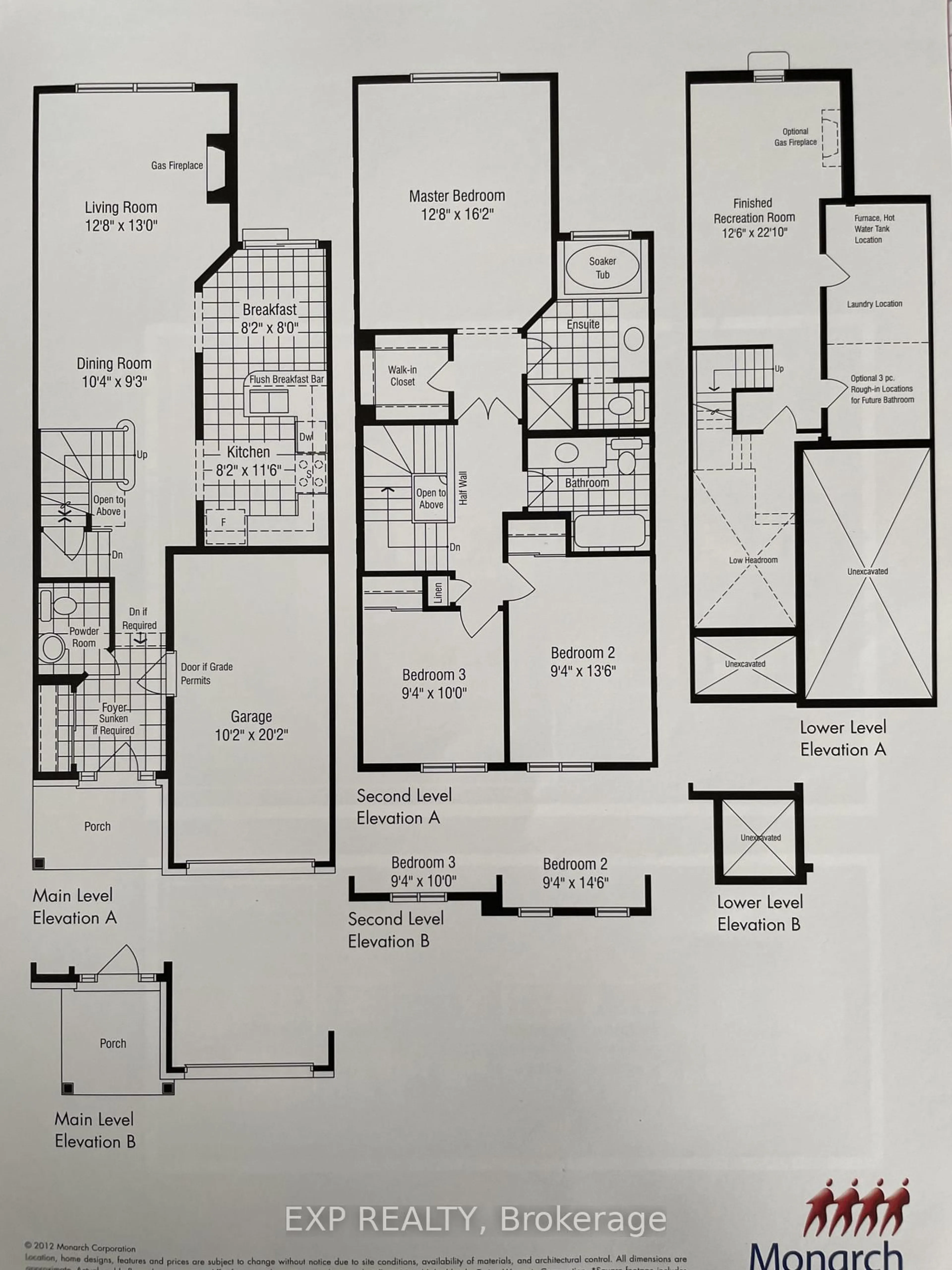 Floor plan for 118 Laramie Cres, Ottawa Ontario K2J 5Z8