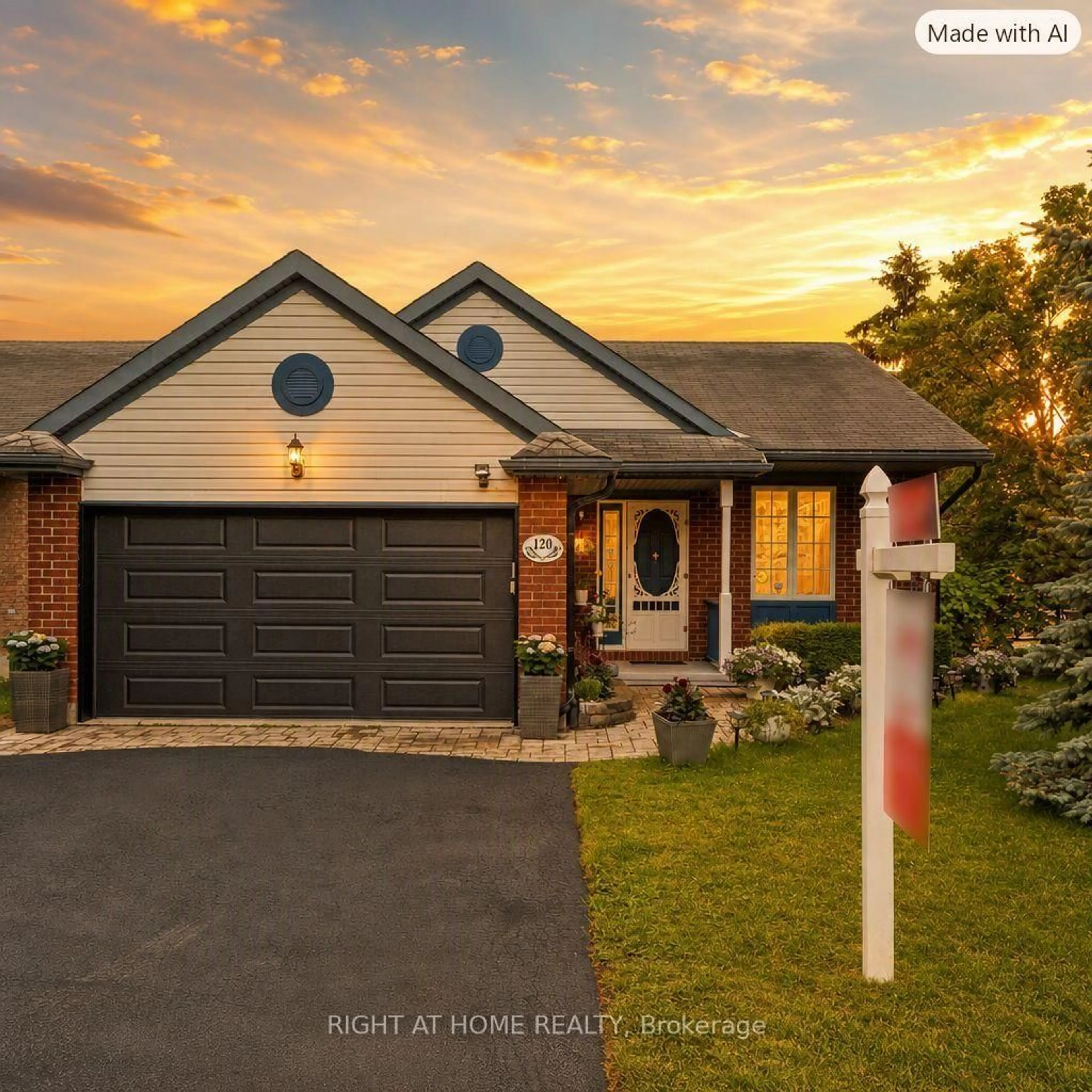 Home with brick exterior material, street for 120 Grandpark Circ, Ottawa Ontario K1G 6R5