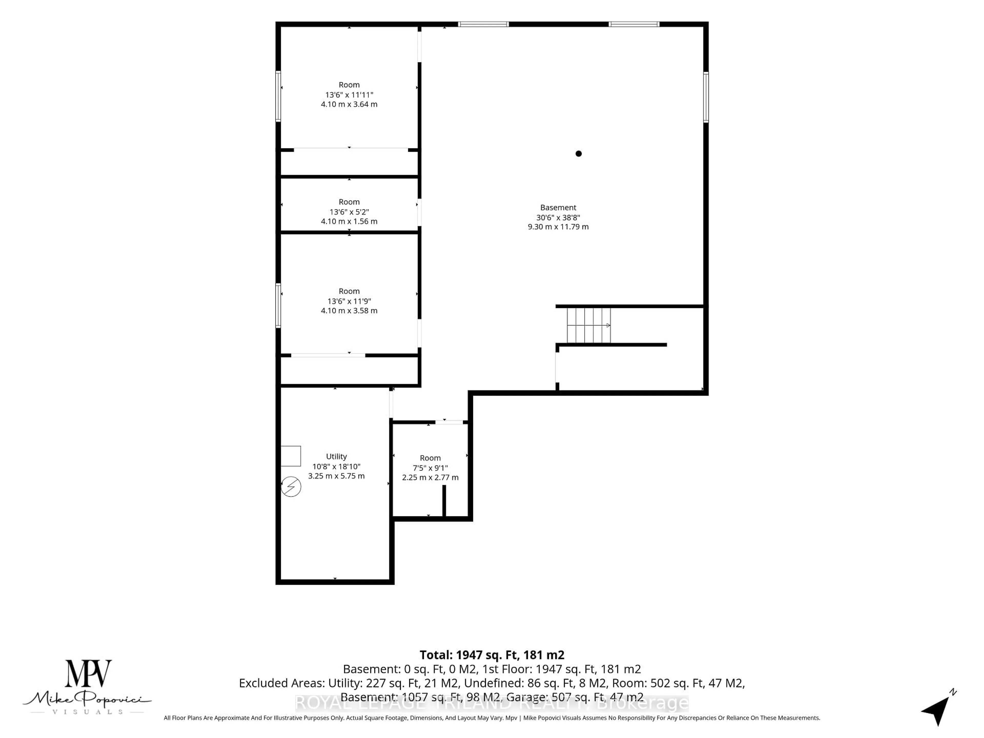 Floor plan for 4 Titan Crt, Dutton/Dunwich Ontario N0L 1J0