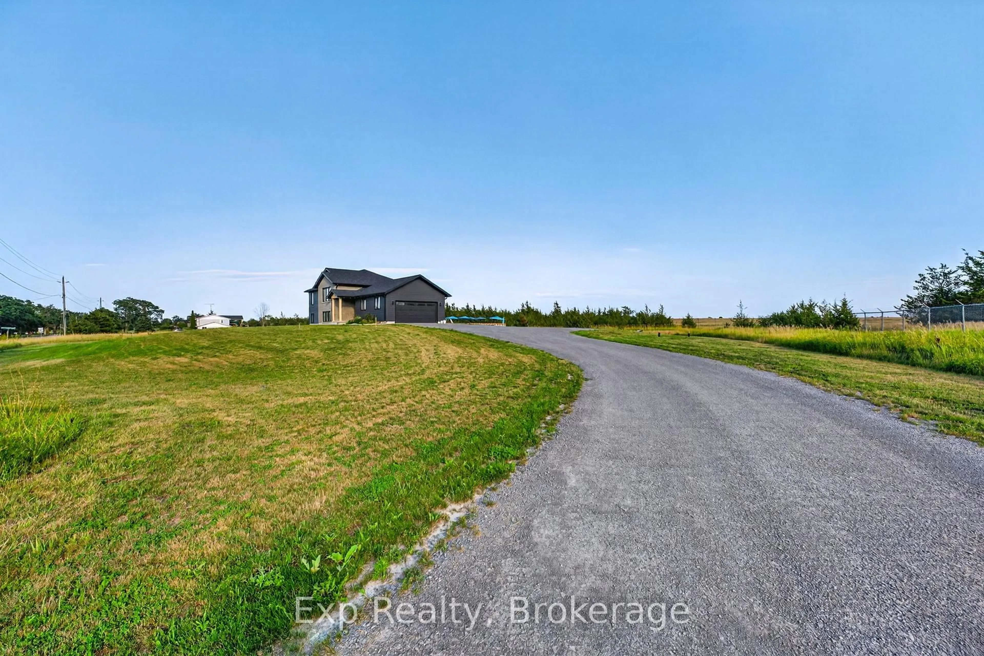 A pic from outside/outdoor area/front of a property/back of a property/a pic from drone, water/lake/river/ocean view for 3300 County Road 2 Rd, Prince Edward County Ontario K0K 1G0
