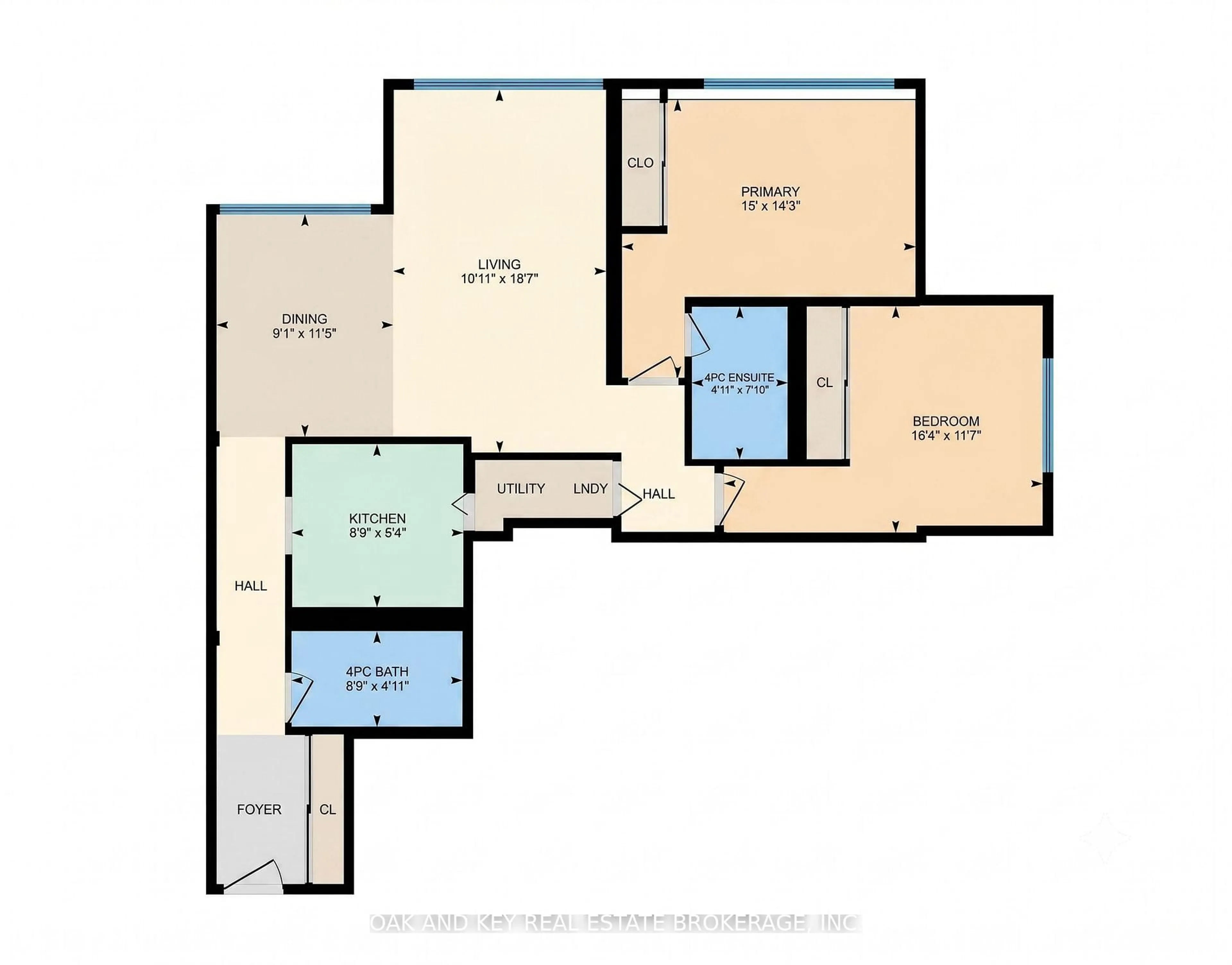 Floor plan for 155 KENT St #804, London East Ontario N6A 5N7