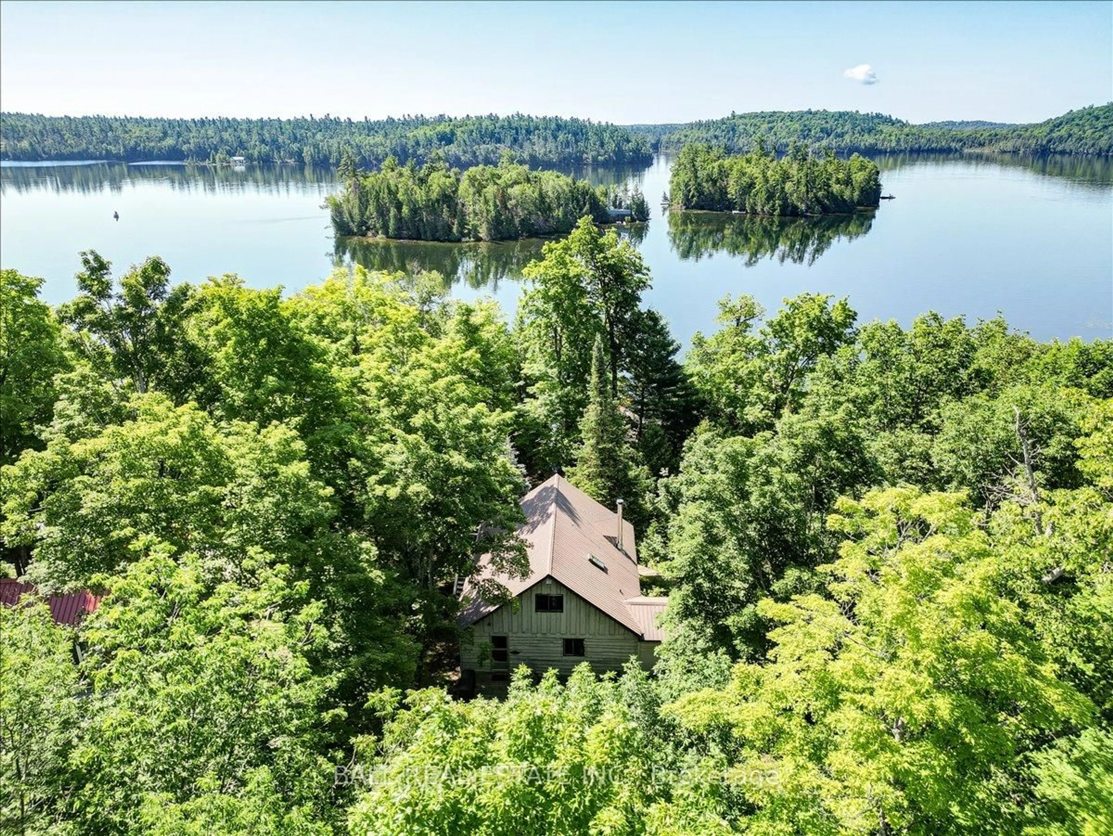 A pic from outside/outdoor area/front of a property/back of a property/a pic from drone, water/lake/river/ocean view for 351 Limerick Lake Shore, Hastings Ontario K0L 1W0